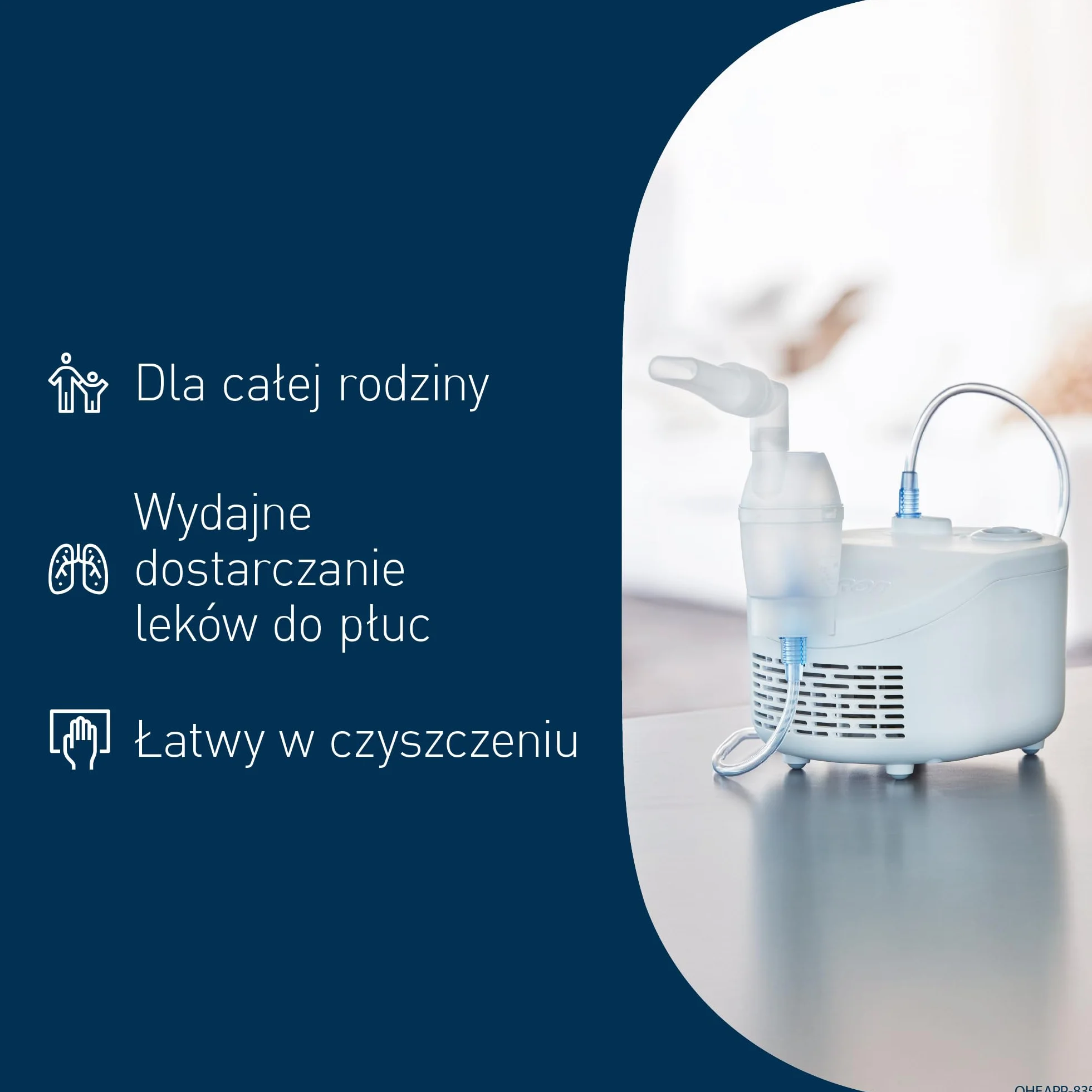 OMRON X101 Inhalator dla Dorosłych i Dzieci