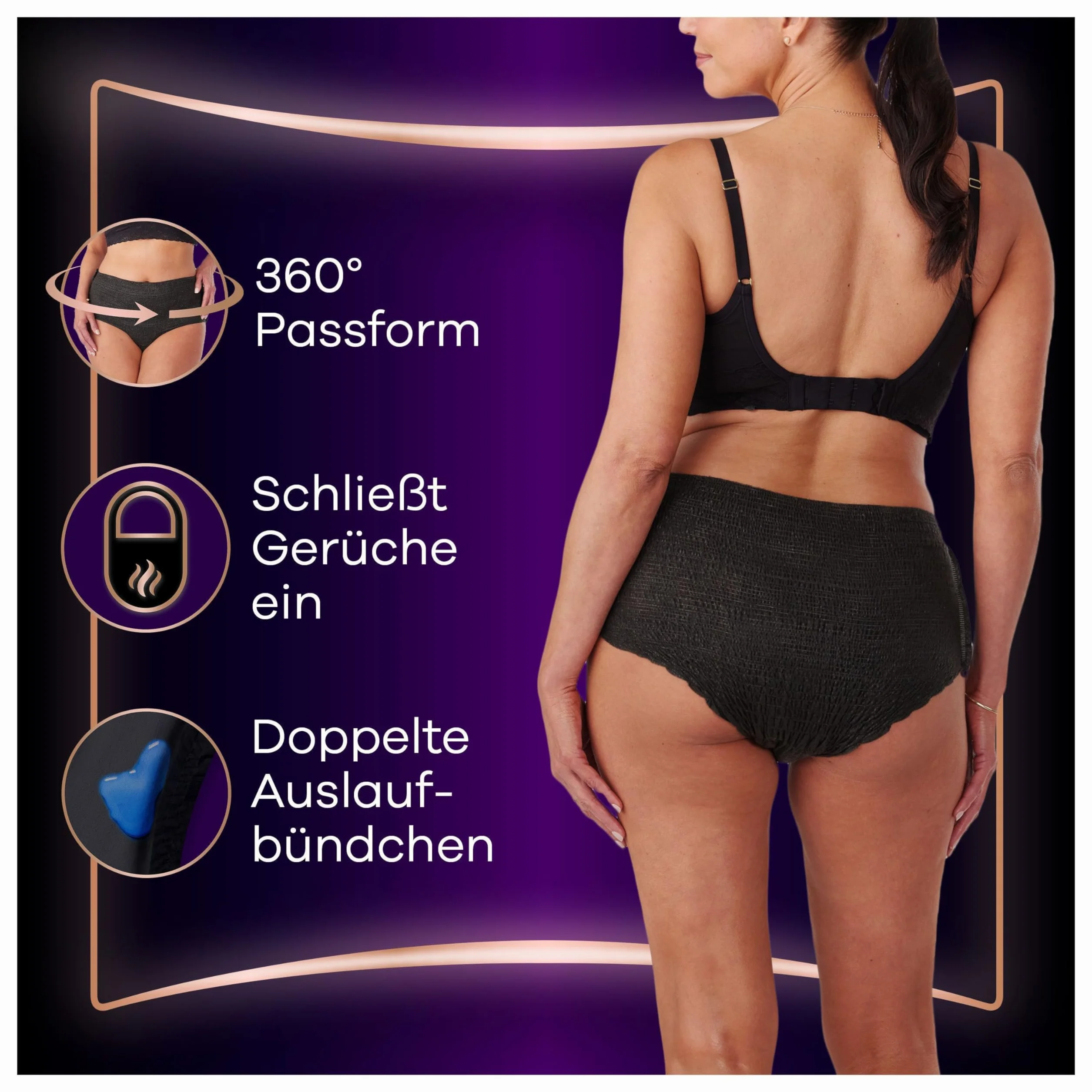 Always Discreet Boutique Bielizna na Nietrzymanie Moczu, M