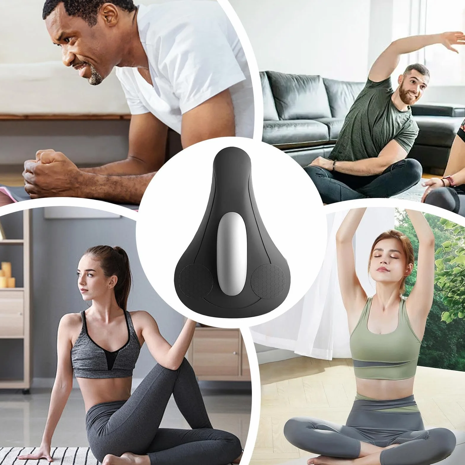 Kegel Trainer, Pelvic Floor Exerciser, Core Strength Tool, Adjustable Intensity Ems Stimulation, Ergonomic Rechargeable Design, Postpartum Recovery Home Use, 5.91x8.66