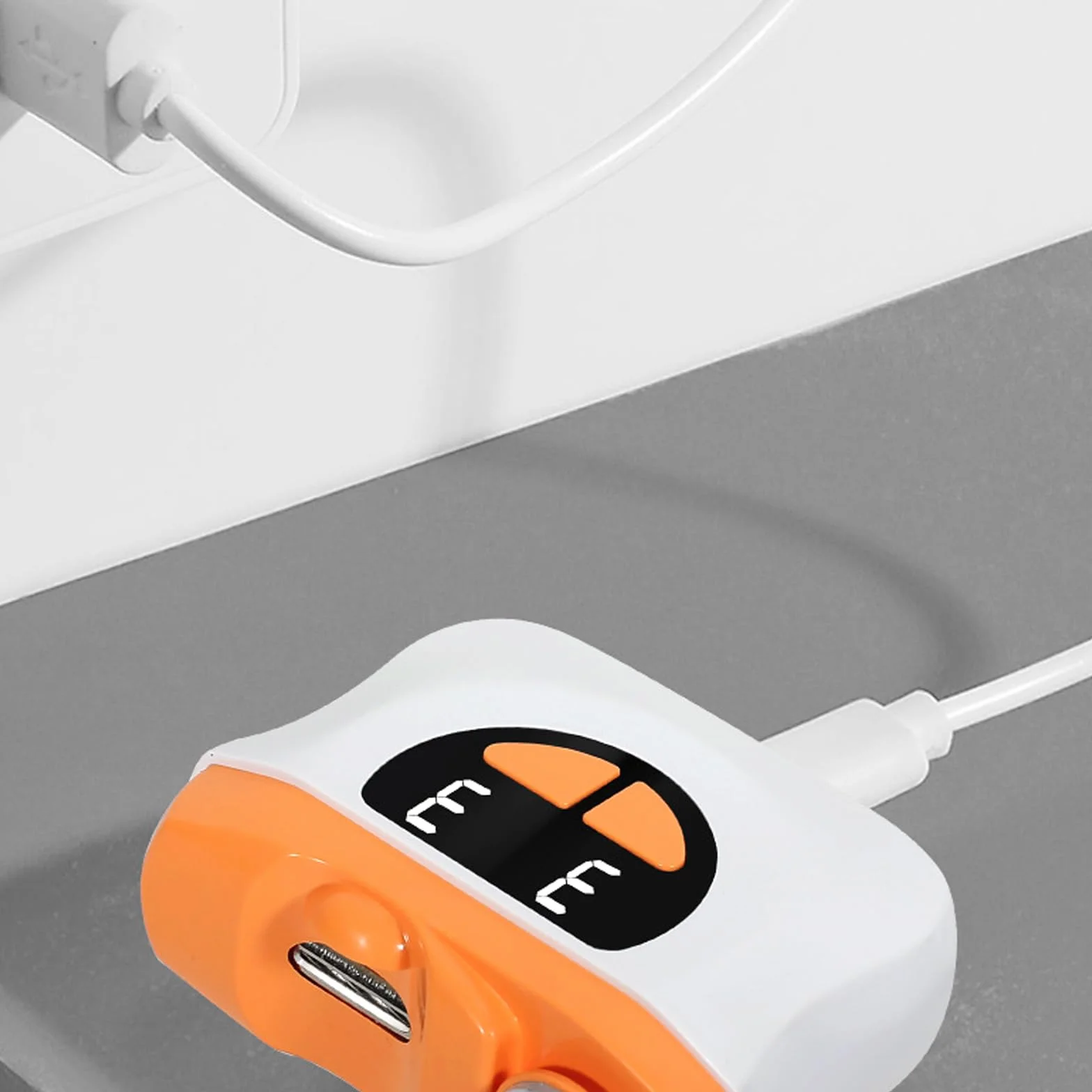 Elektryczny obcinacz do paznokci 3 w 1, automatyczny trymer i polerka do paznokci z oświetleniem LED, ładowalny obcinacz do paznokci z 3 prędkościami dla niemowląt, dzieci, dorosłych, seniorów