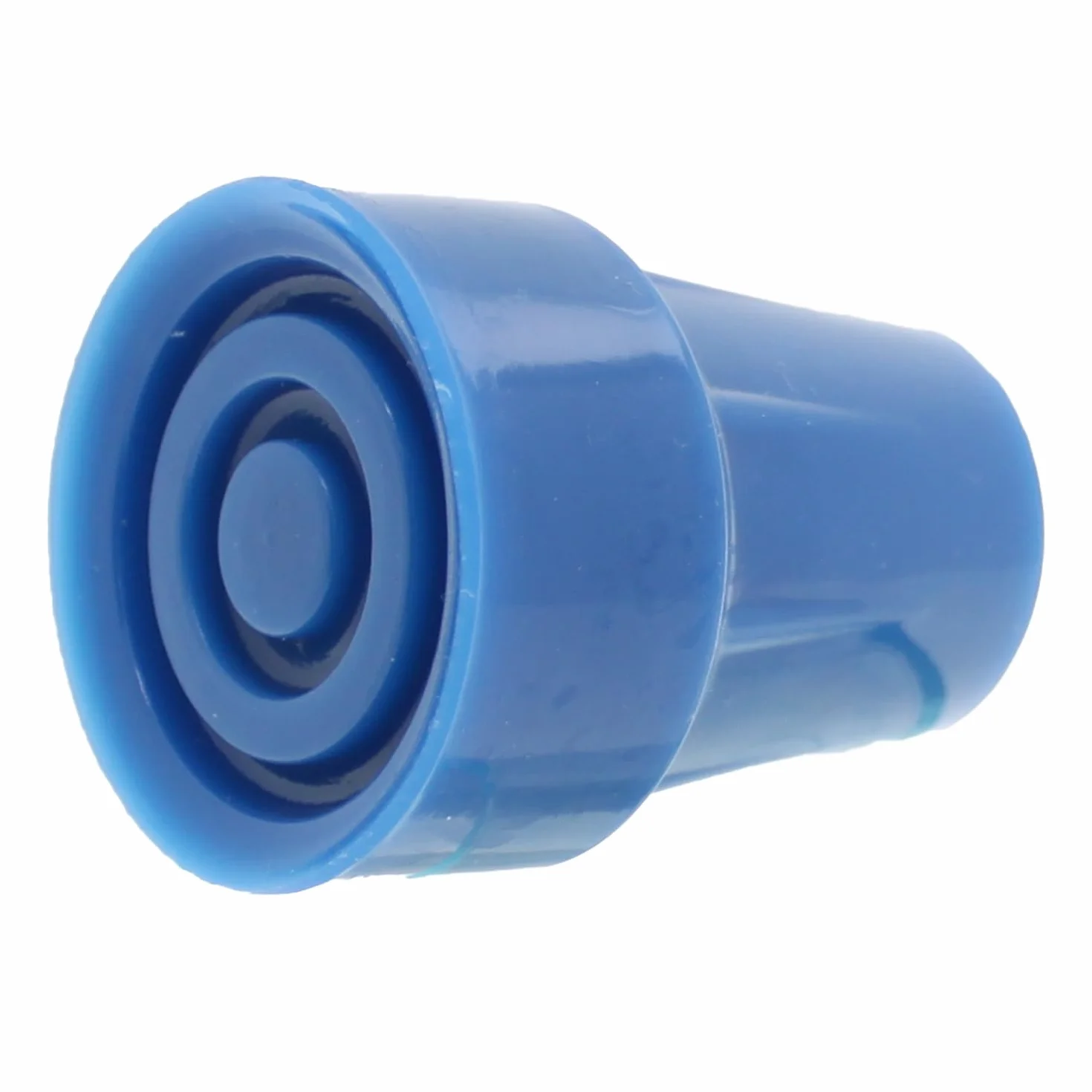 Para niebieskich gumowych tulejek do chodzenia, końcówki do kul - 19 mm i 22 mm - od Lifeswonderful (19 mm)