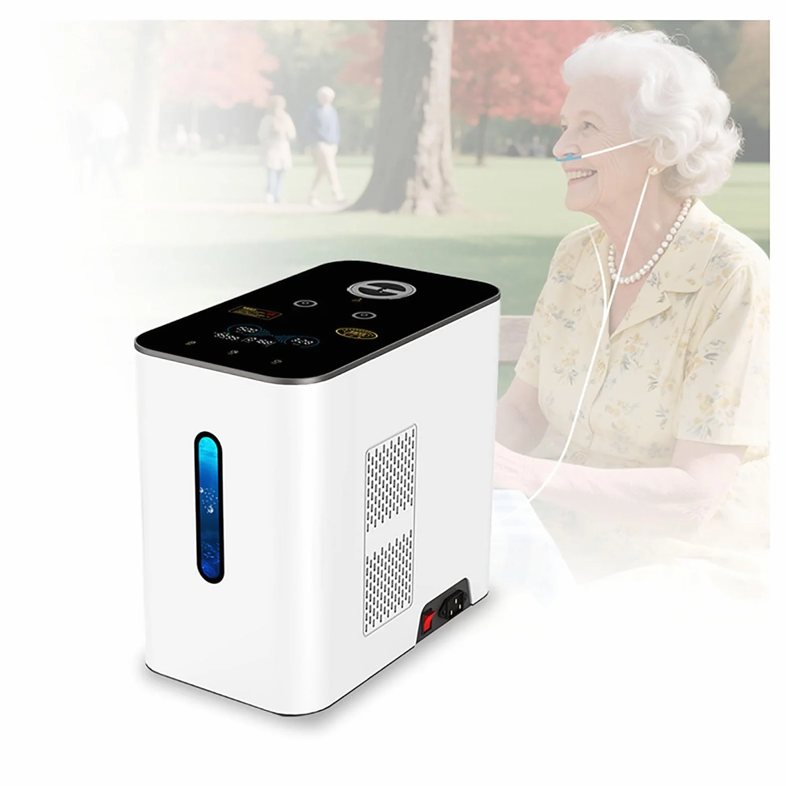 PEM Tech Generator wodoru do inhalacji H2 500/1000/1500 ml/min wysoka czystość 99,99% dwa wyjścia 500ml