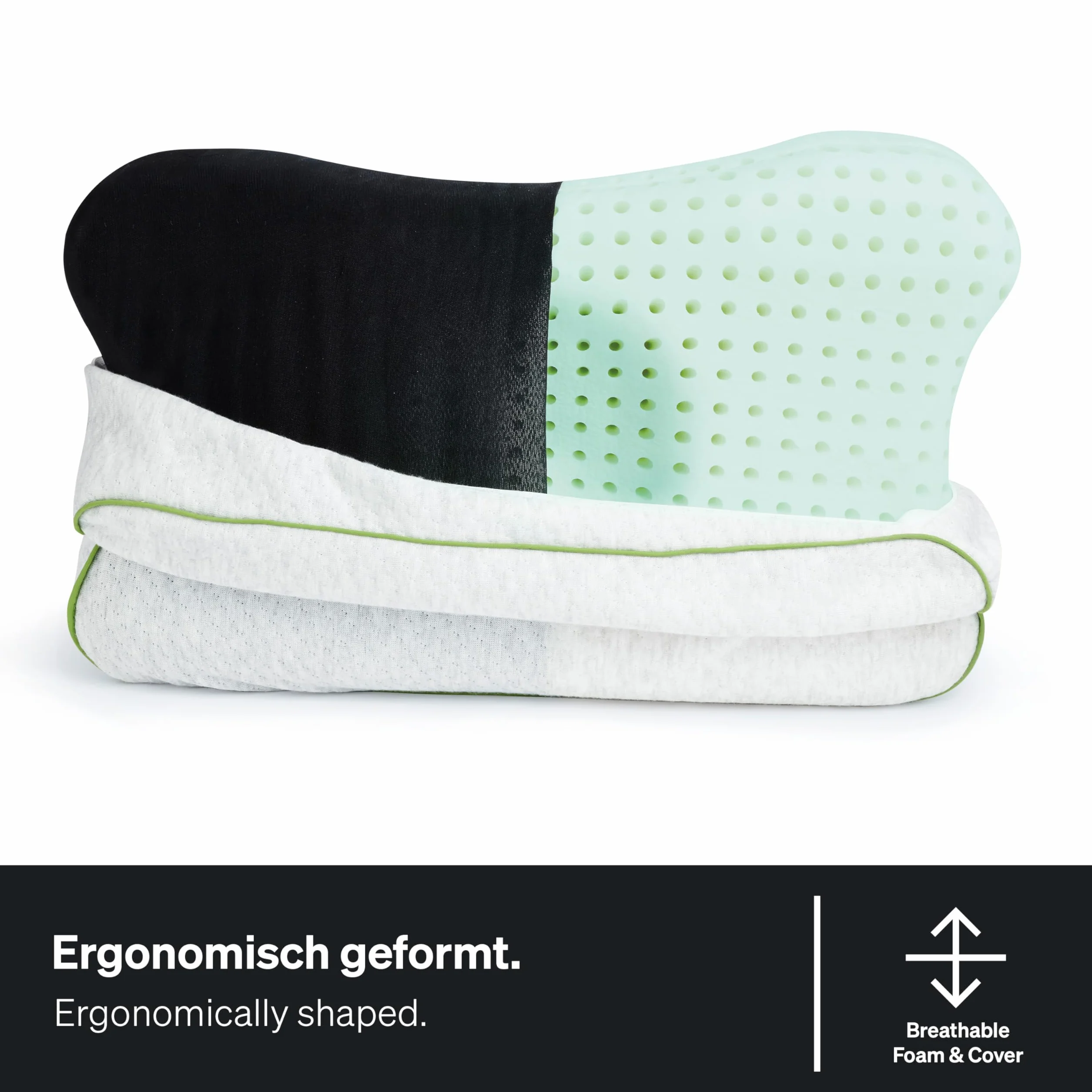 Blackroll Recovery Pillow ortopedyczna poduszka pod kark z pianki wiskozowej z pamięcią kształtu