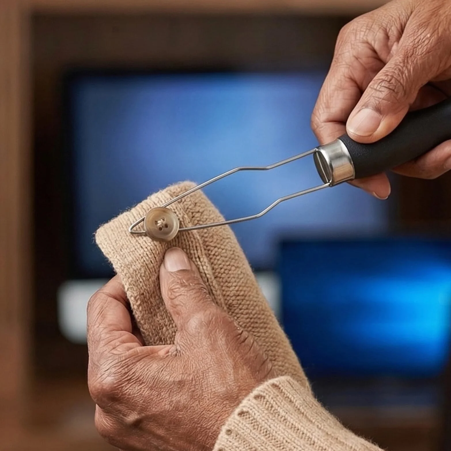 3 Sztuki Częściowy Narzędzi Do Zapinania Guzików i Suwaków Seniorów Ergonomiczny Pomocnik Do Ubierania z Uchwytem Pomocnik Ułatwiający Samodzielne Zakładanie Ubrań