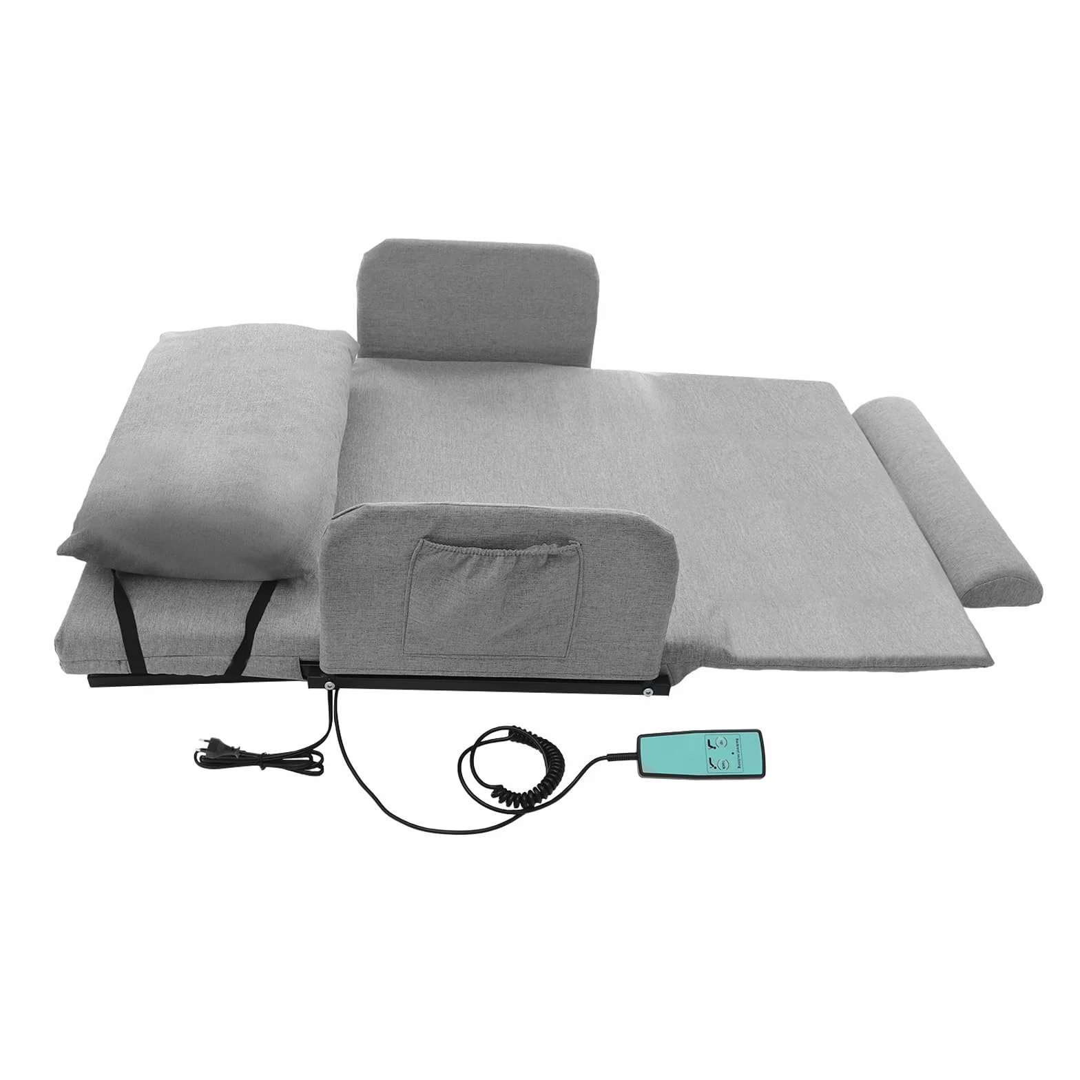 Elektrycznie regulowane oparcie łóżka z pilotem, 50 W, nośność 300 kg, podnoszone 2-80°