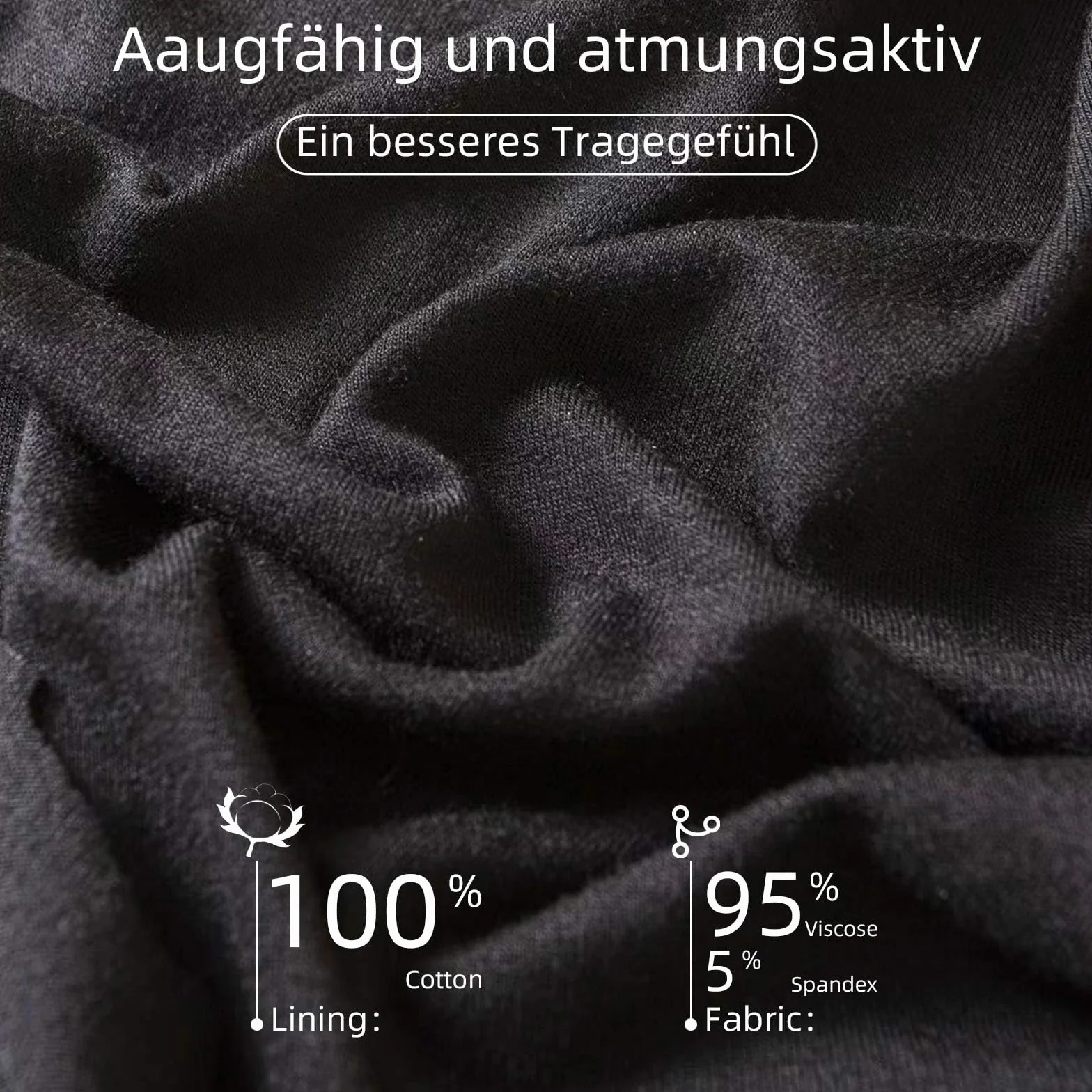 Absorbujące Majtki Menstruacyjne = 4-5 tamponów - Można prać - Bawełna - Nietrzymanie moczu - Majtki okresowe - XS/3XL (3 Pack,M)