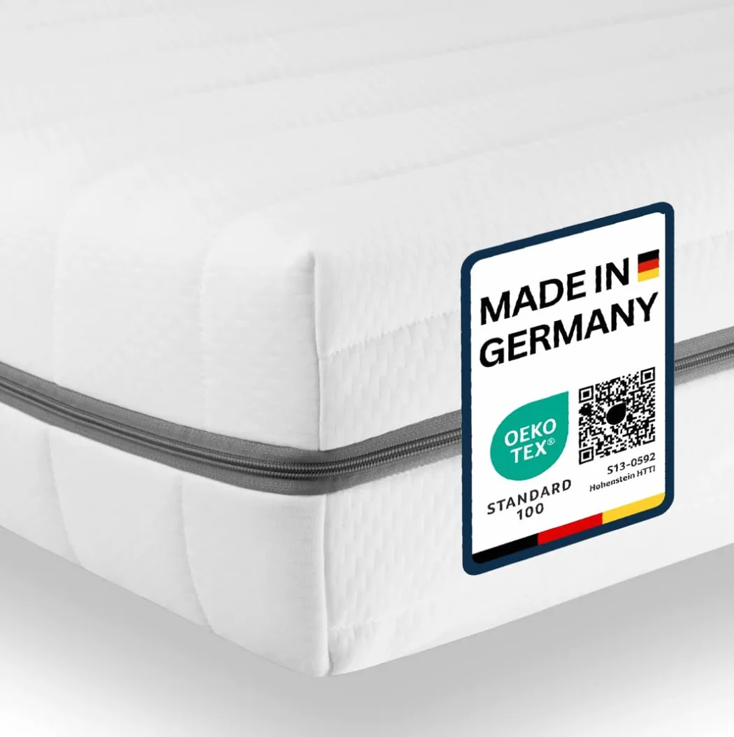 Materac 70x200 cm z zimnej pianki 7-strefowy H2