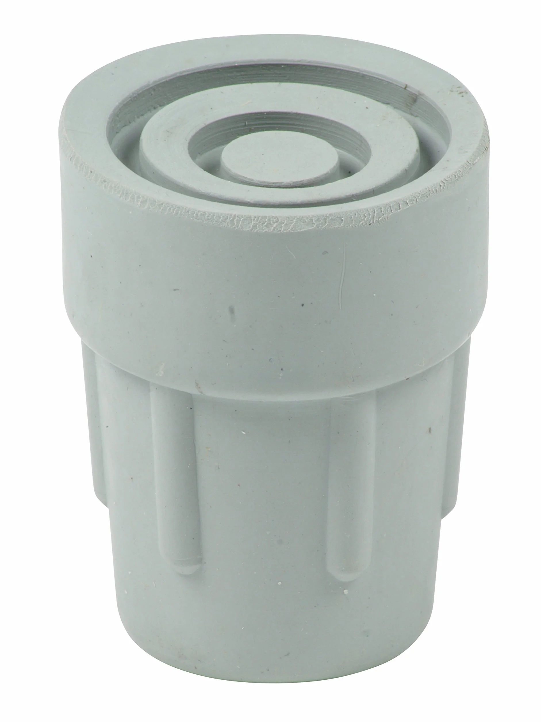 Ilość: 4 x 16 mm 5/8" wytrzymałe gumowe tulejki do lasków do chodzenia - szary - od Lifeswonderful®