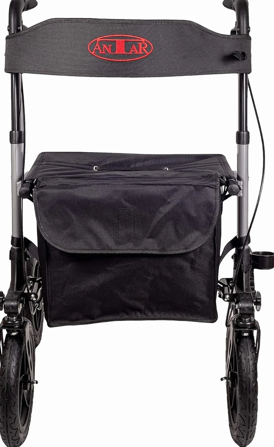 Antar Chodzik Typu Walker Srebrny Czarny 63 x 30 x 38 cm