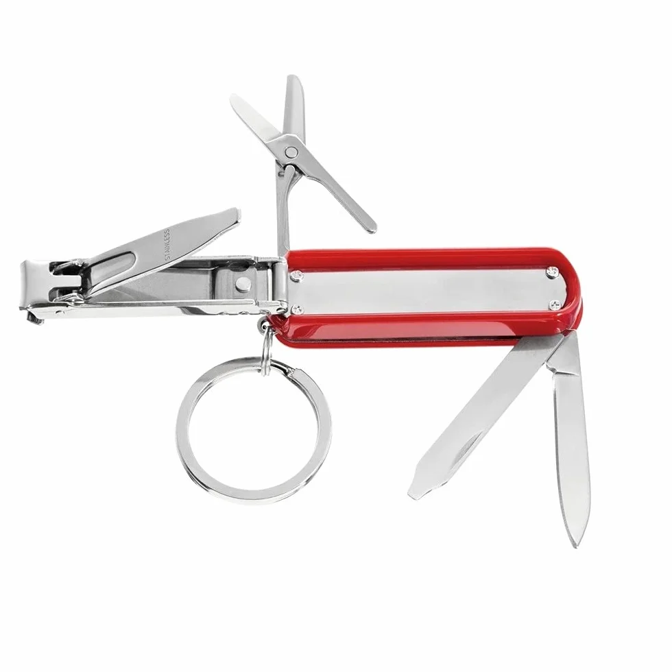 ZWILLING Narzędzie wielofunkcyjne do manicure i pedicure, czerwony, 60 mm