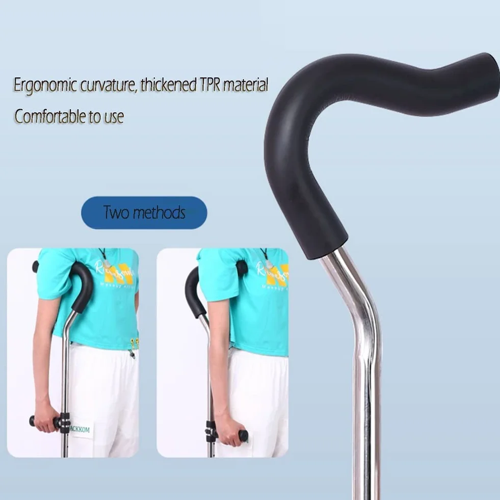 Ortopedyczna Kulka do Chodzenia Składana Pod Pacha Ergonomiczny Uchwyt 100kg M