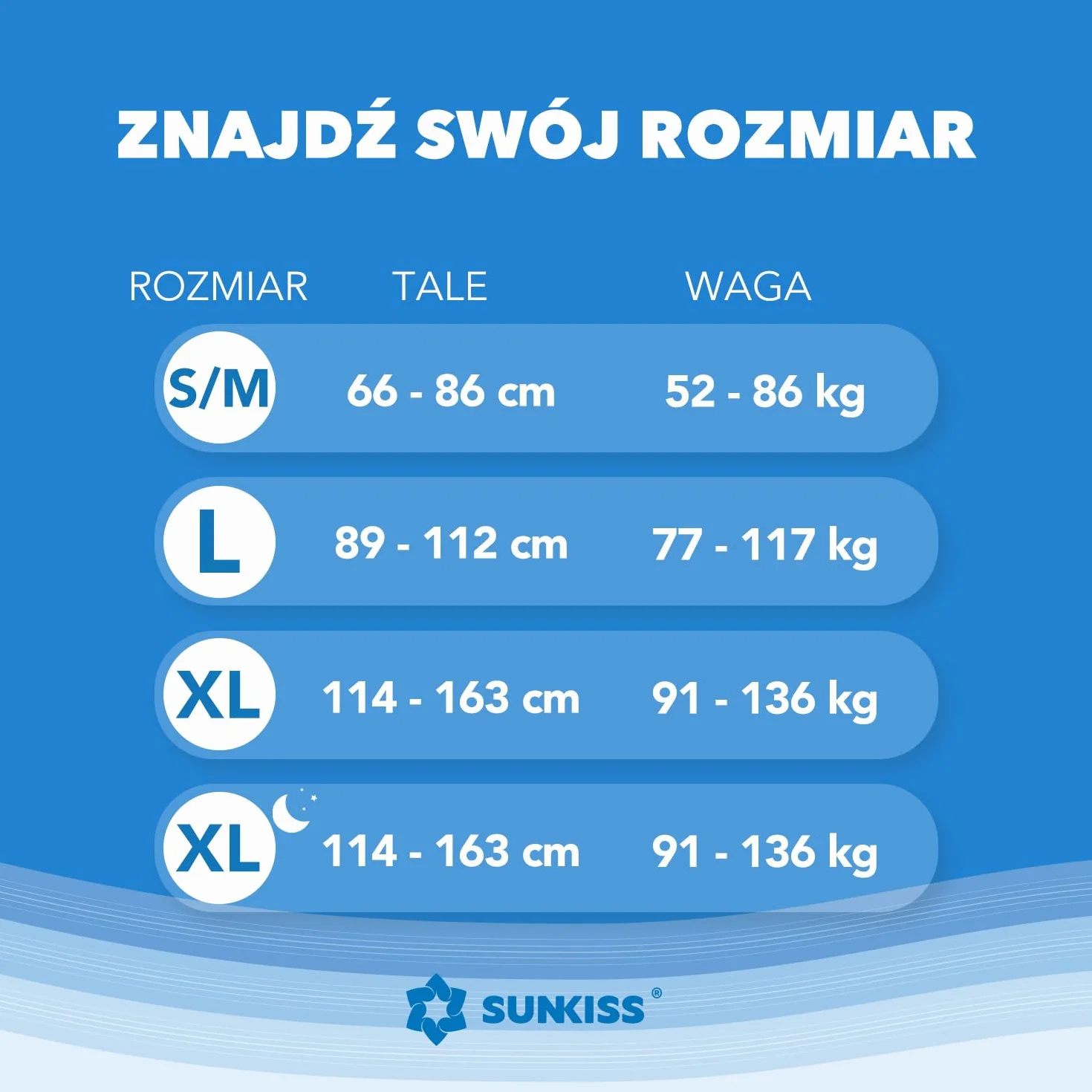 SUNKISS TrustPlus spodnie na nietrzymanie moczu dla mężczyzn i kobiet, dla dorosłych, jednorazowa bielizna ochronna, maksymalna chłonność, kontrola zapachu, rozmiar L, 16 szt.