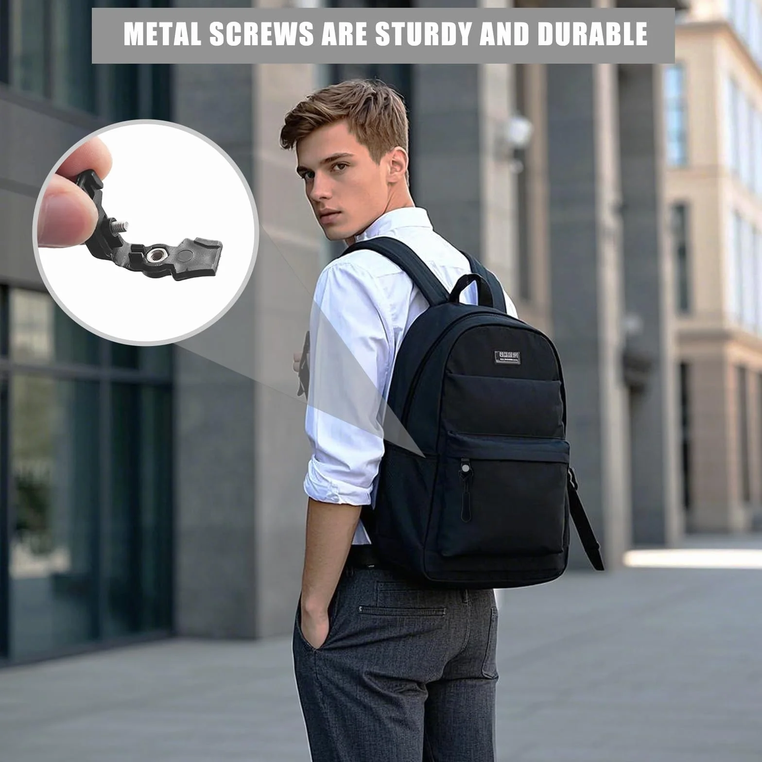 SSKHE Zestaw naprawczy zamka błyskawicznego, 12 sztuk, zdejmowany, 3 różne rozmiary (8 mm/10 mm/12 mm), zestaw naprawczy do ubrań, spodni, portfeli, walizek
