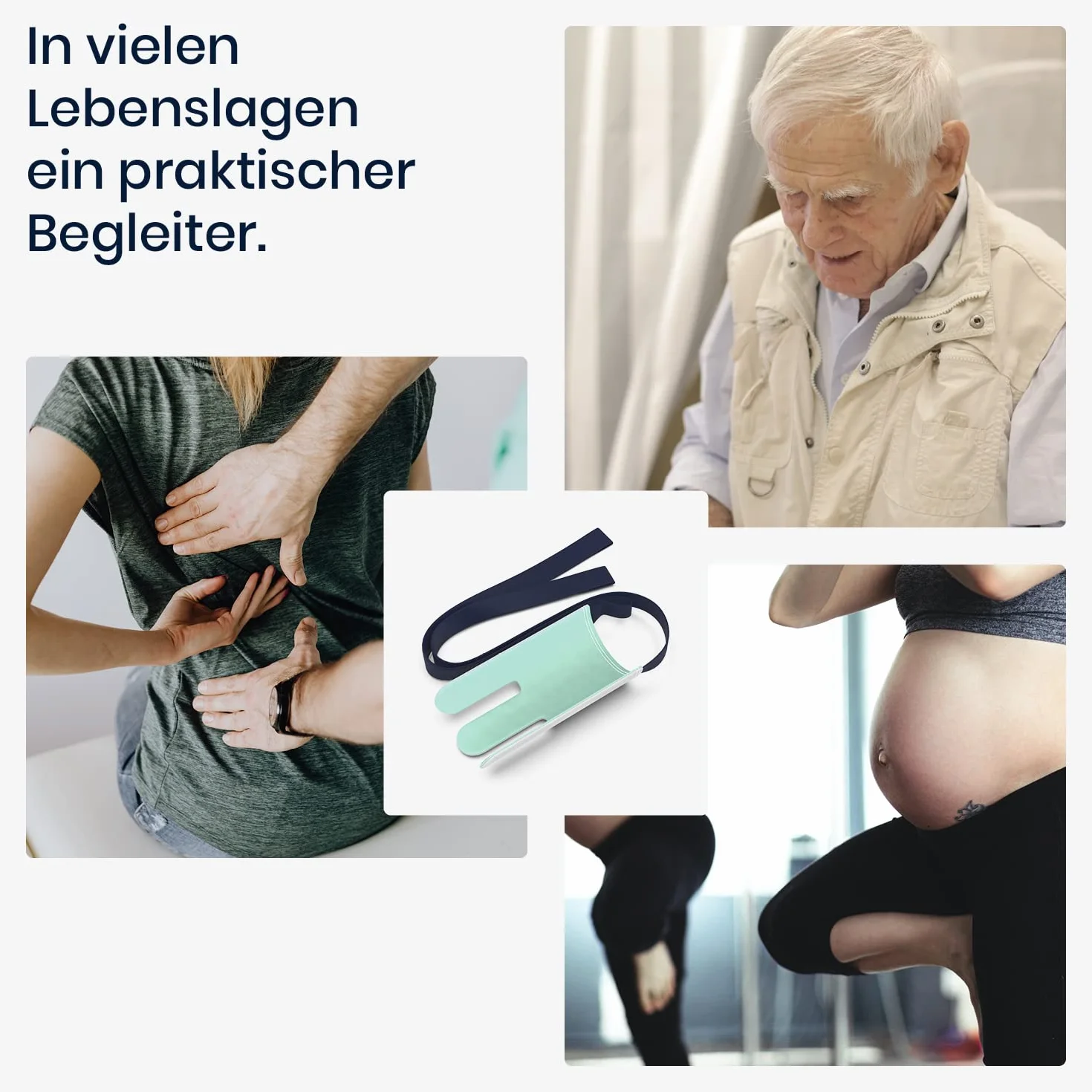 flexilife - Pomoc w zakładaniu skarpet - wysokiej jakości pomoc w zakładaniu skarpet po operacji biodra - Pomoc w zakładaniu skarpet dla seniorów, kobiet w ciąży i osób niepełnosprawnych - system