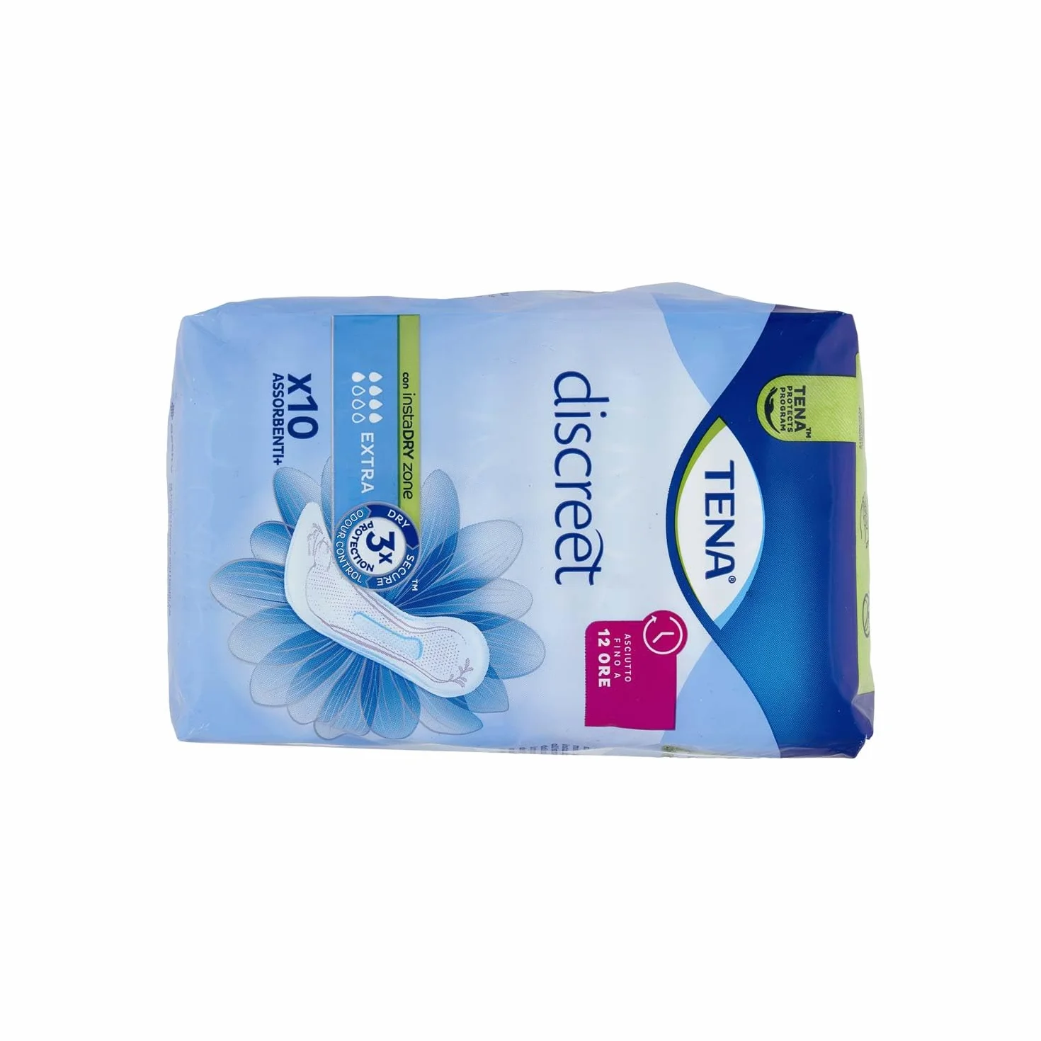 Dyskretny Tena Absorbentowa Extra 10 Sztuk, 10szt