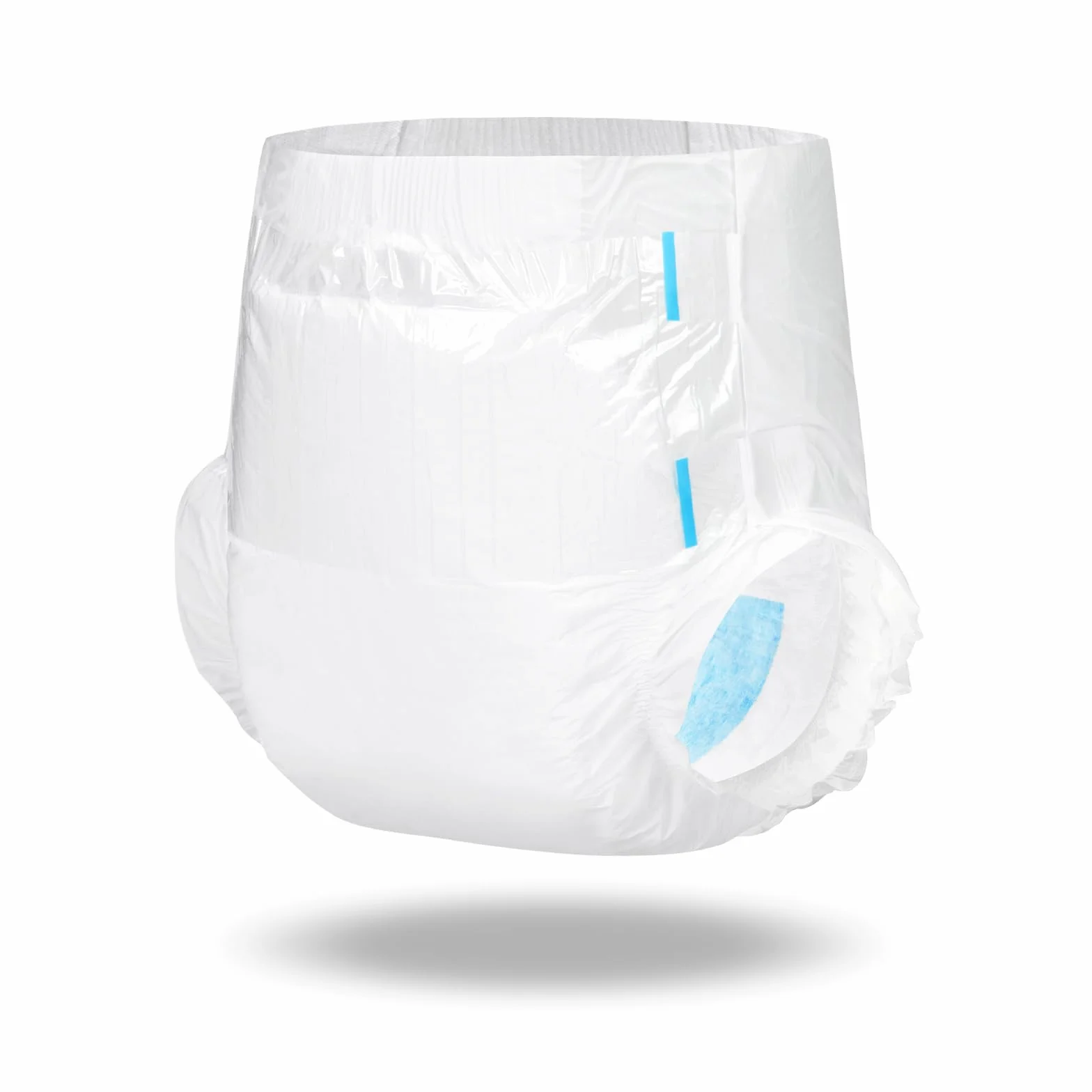 LittleForBig 6500 ml regulowane taśmy pieluchy dla dorosłych 2 sztuki - ABDry Ultra chłonne pieluchy białe (M)