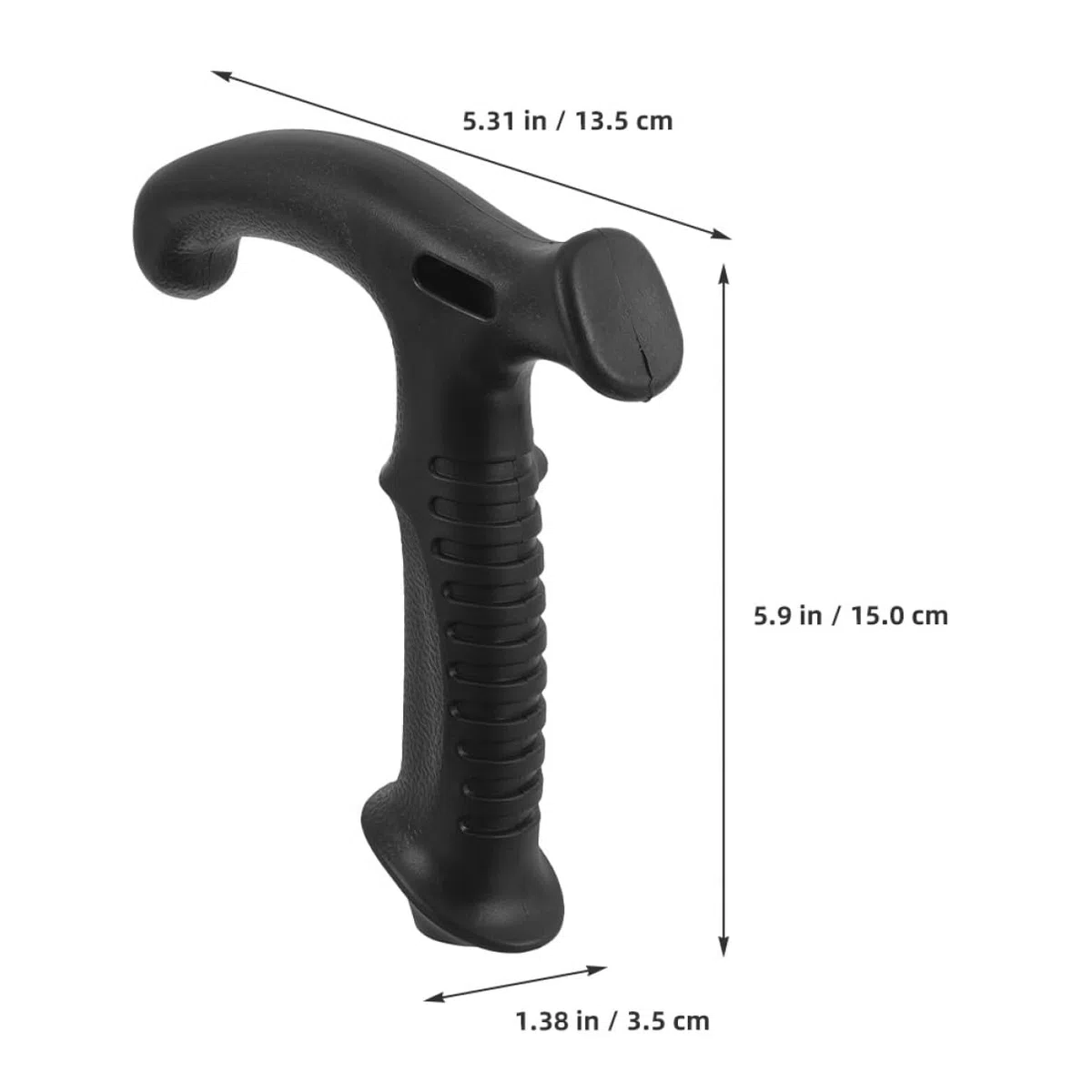 FRCOLOR Ergonomiczny Uchwyt Do Kijków Trekkingowych Z Wyściełaną Technologią Uchwytu Wytrzymały Łatwy W Dopasowaniu Do Starszych Osób Kule Do Przygód Na Świeżym Powietrzu