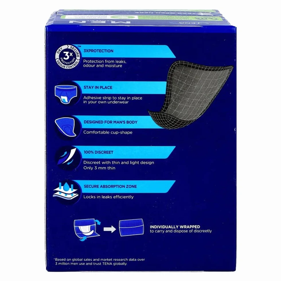 TENA MEN extra light wkładki 14 szt