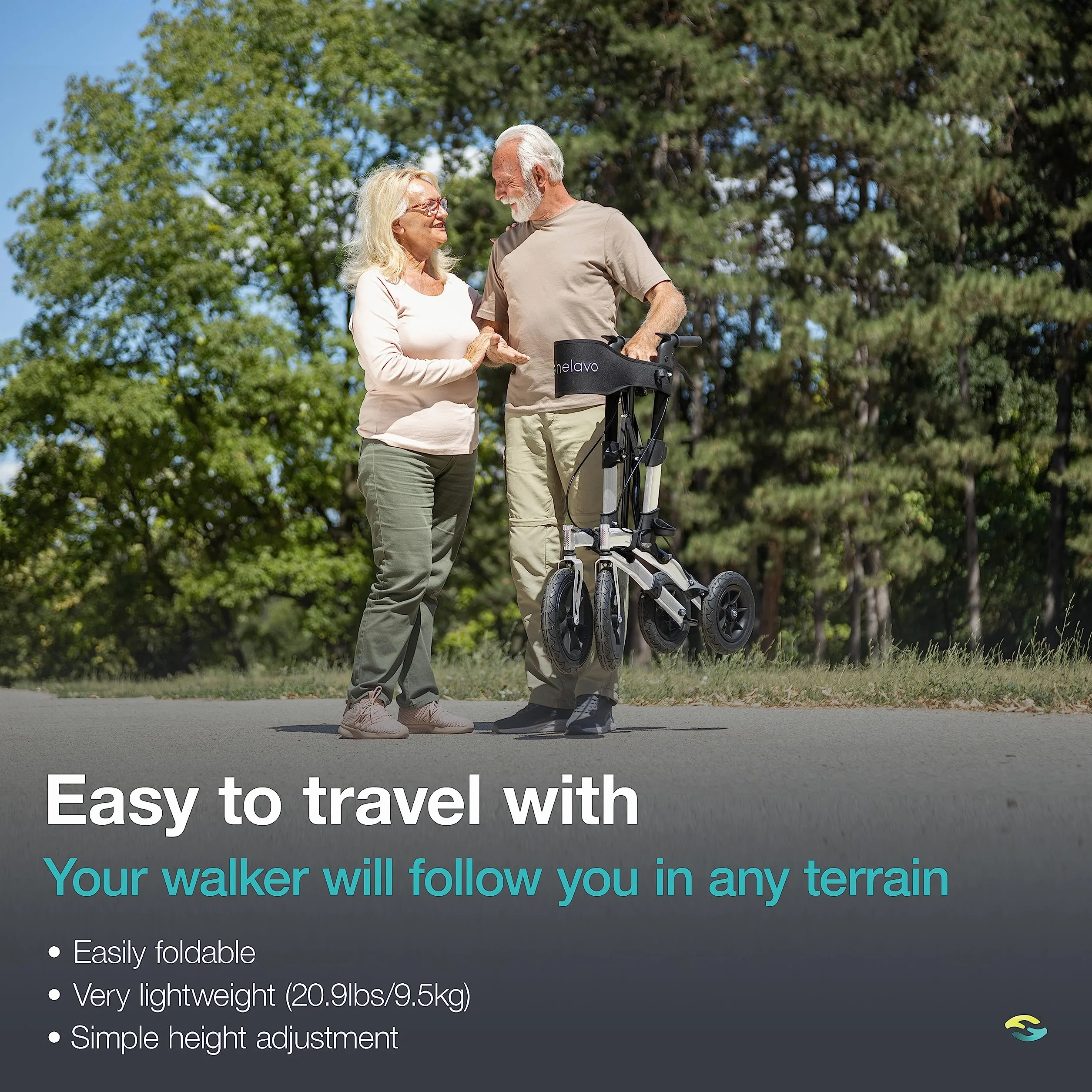 HELAVO rollator z odpornymi