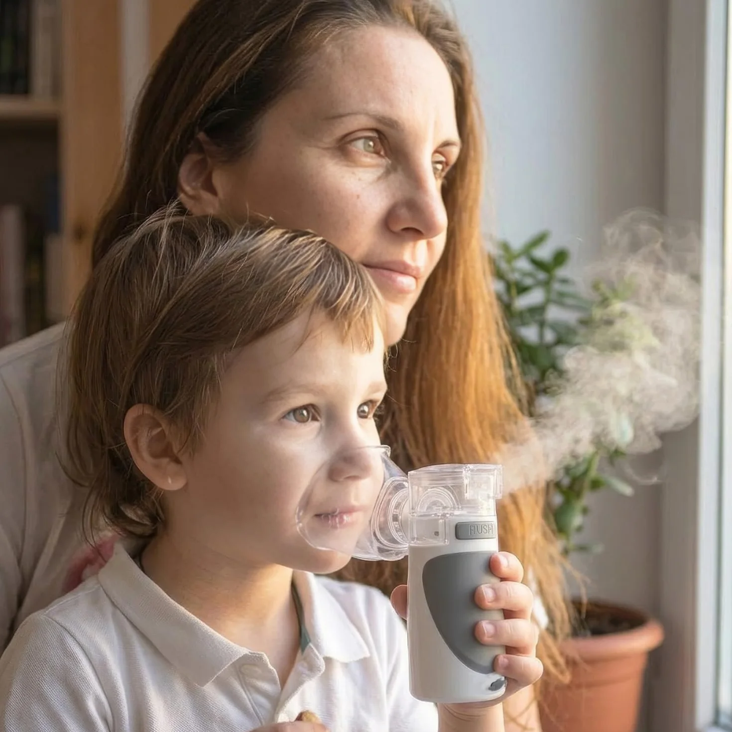 Promedix PR-835 Przenośny Podręczny Bezprzewodowy Inhalator Nebulizator Zestaw Maski