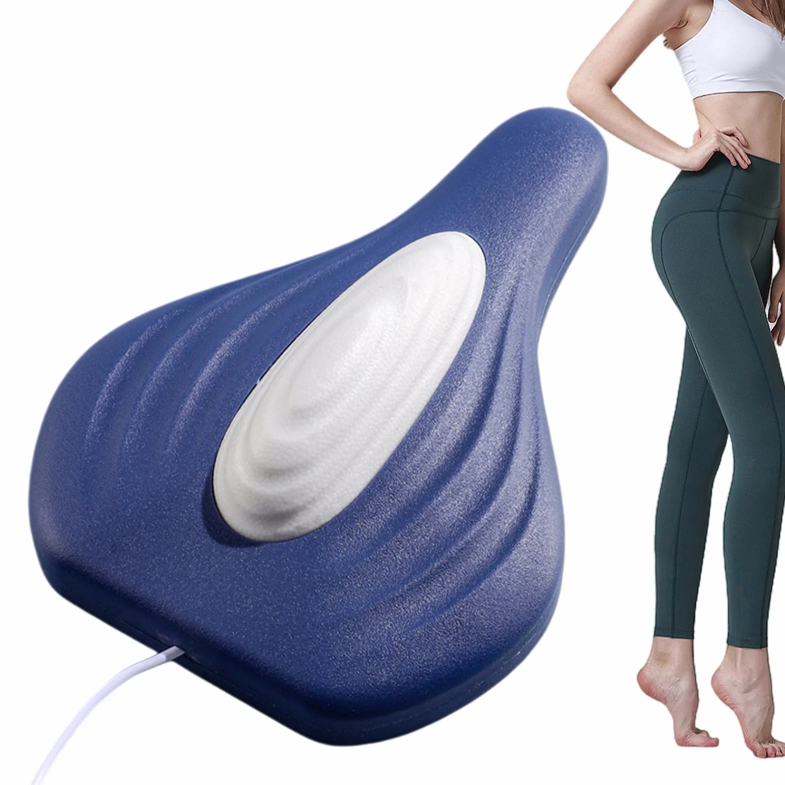 Trener mięśni miednicy - wtyczka USB, cichy, ergonomiczny trening, trenażer mięśni miednicy - na kanapę, do samochodu, biura, ciężarówki, siedzenia