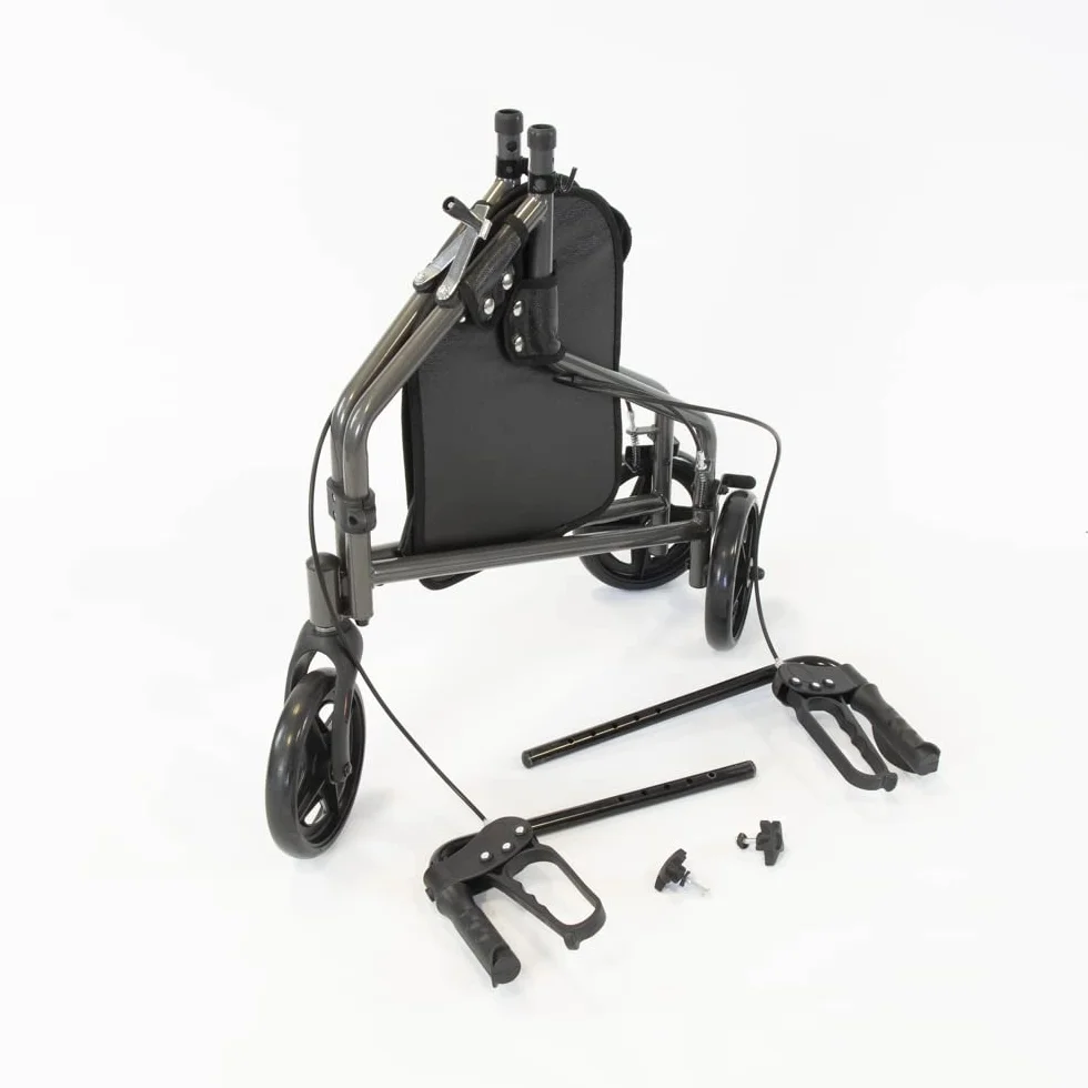 NRS 3-kołowy rollator srebrny