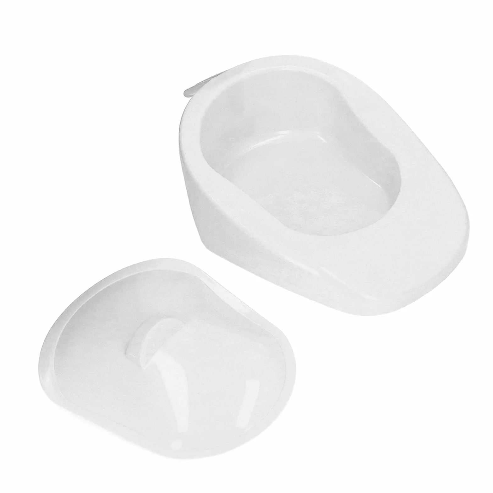 Przenośny Basen Plastikowy Wysokiej Wytrzymałości z Uchwytem na Pokrywę, Łatwy Montaż i Szybkie Czyszczenie, Idealny dla Domu Ogrodu Biały