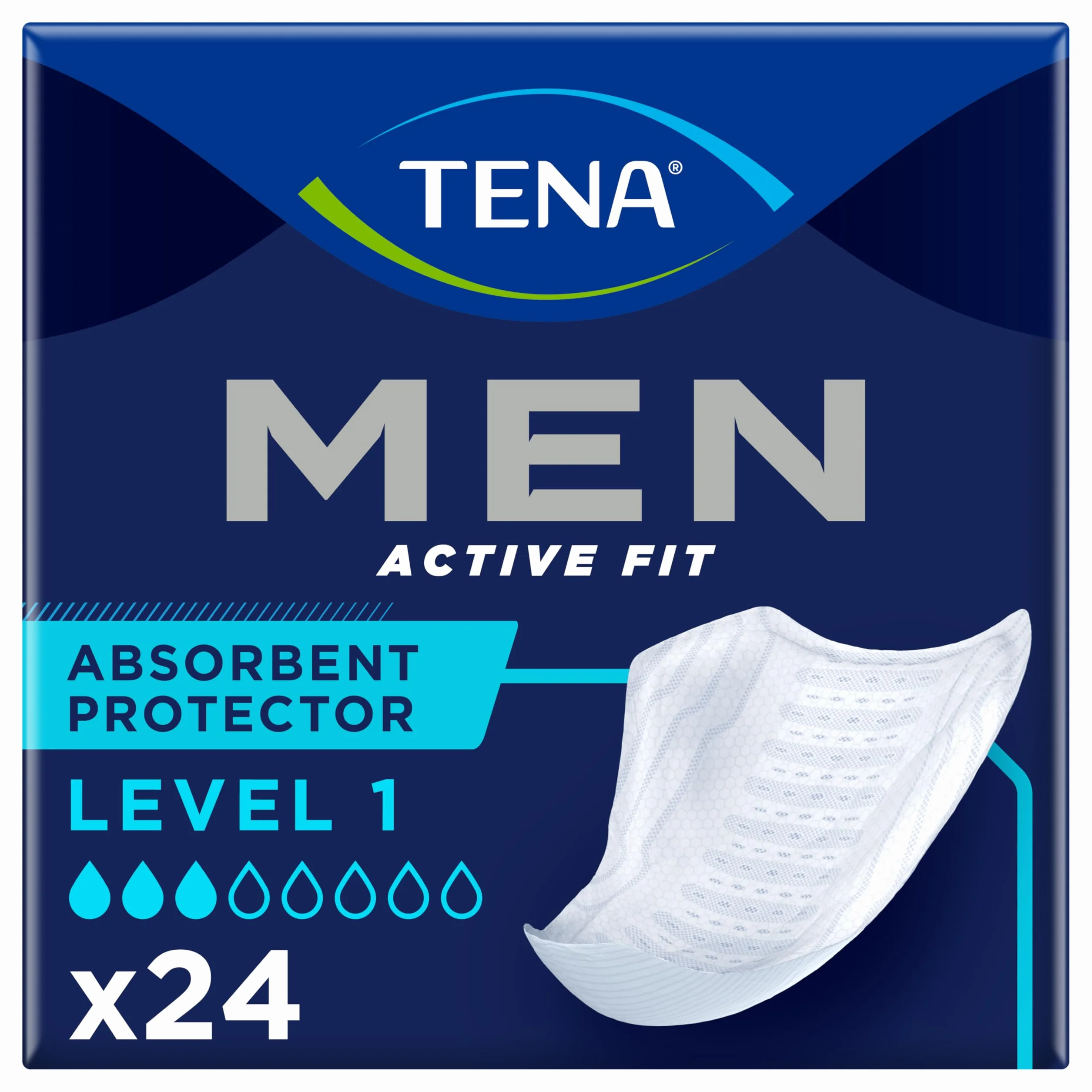 Tena Men Chłonne Wkładki, 24 Sztuk