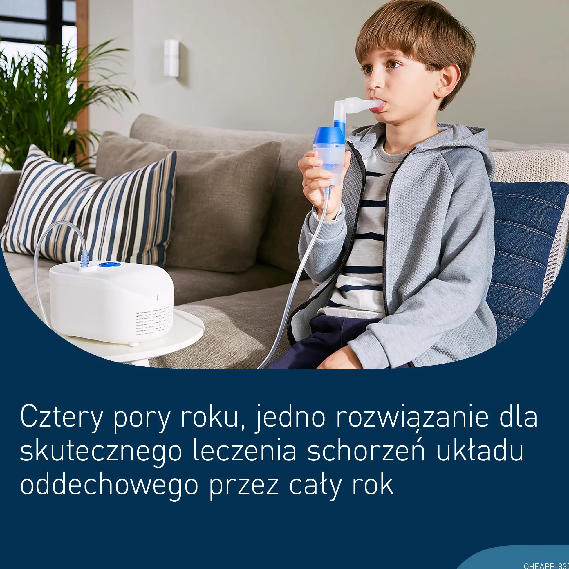 Omron X102 Total 2-w-1 nebulizator z natryskiem do nosa