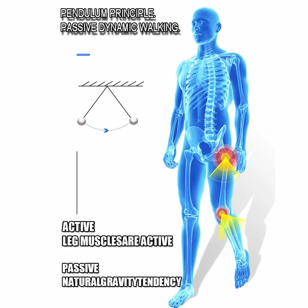 Exoskeleton Legs Walking Aid Bionic Power Walking Training Device 3 regulowane poziomy siły