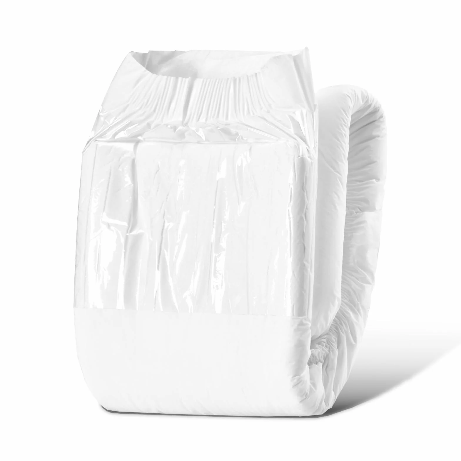 LittleForBig 6500 ml regulowane taśmy pieluchy dla dorosłych 2 sztuki - ABDry Ultra chłonne pieluchy białe (M)