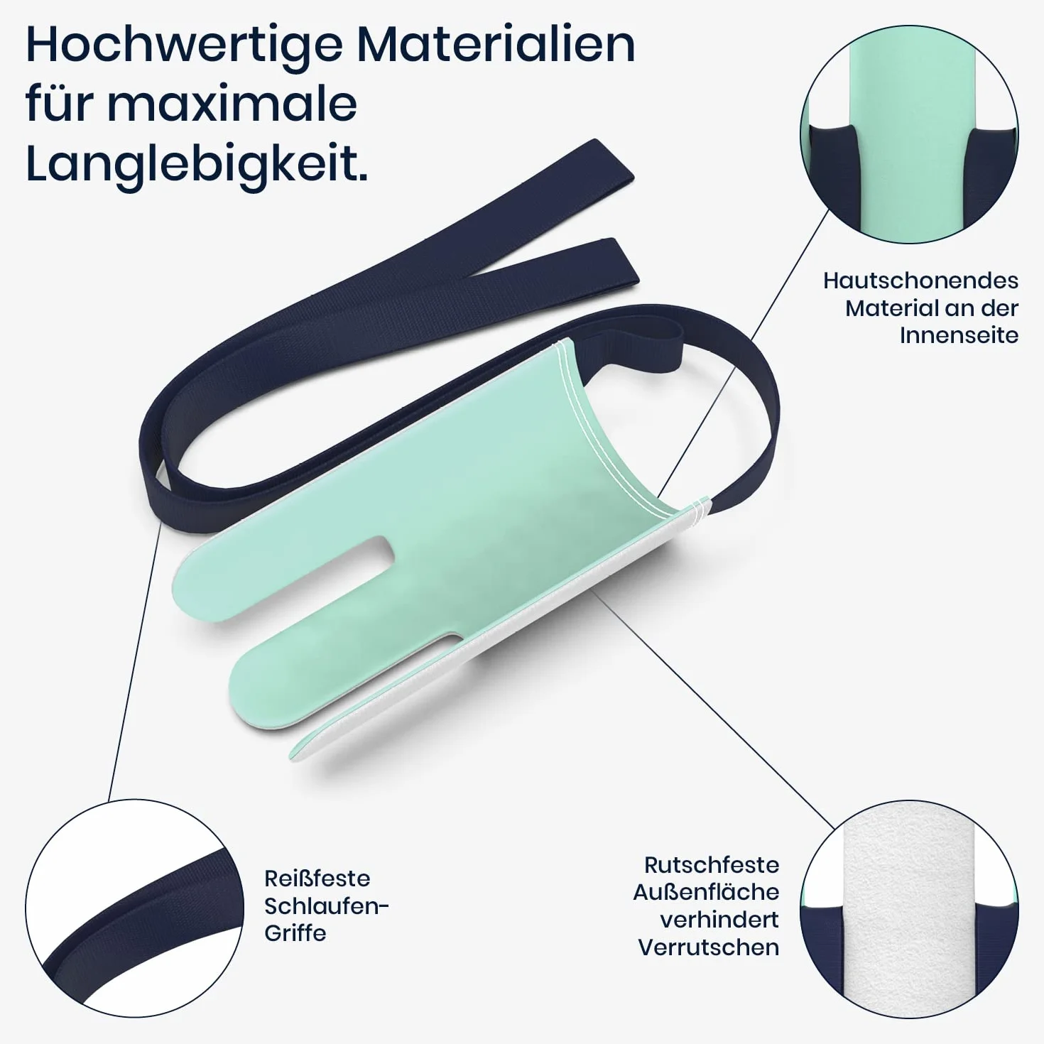 flexilife - Pomoc w zakładaniu skarpet - wysokiej jakości pomoc w zakładaniu skarpet po operacji biodra - Pomoc w zakładaniu skarpet dla seniorów, kobiet w ciąży i osób niepełnosprawnych - system