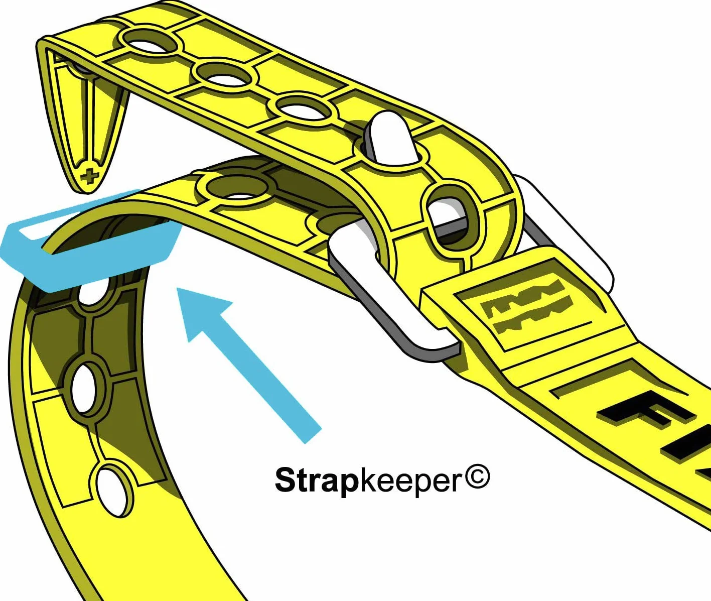 Fixplus Strapkeeper 8-pack