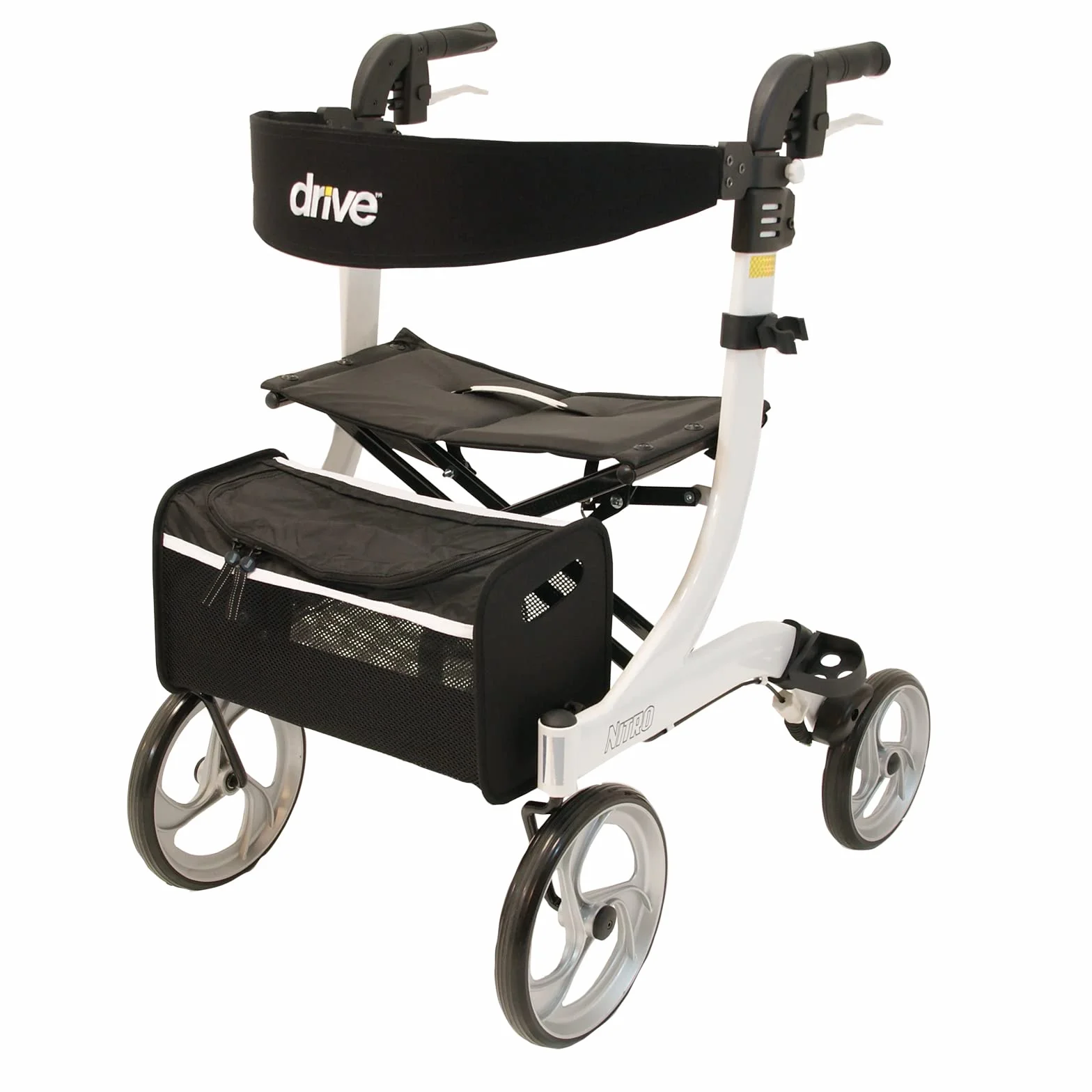 Drive Medical Rollator Nitro Größe M, weiß