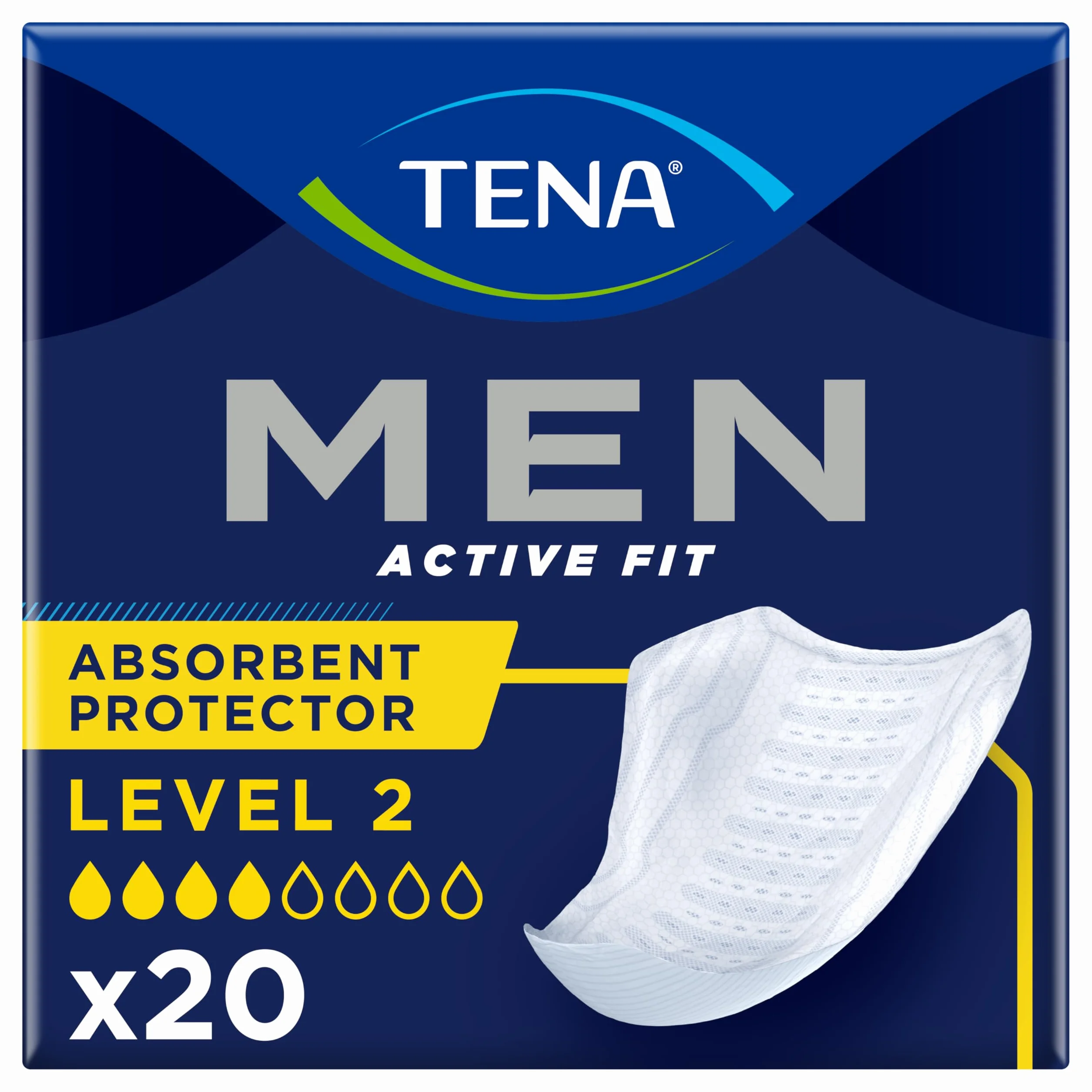Tena Men Level 2 wkładki, 20 sztuk