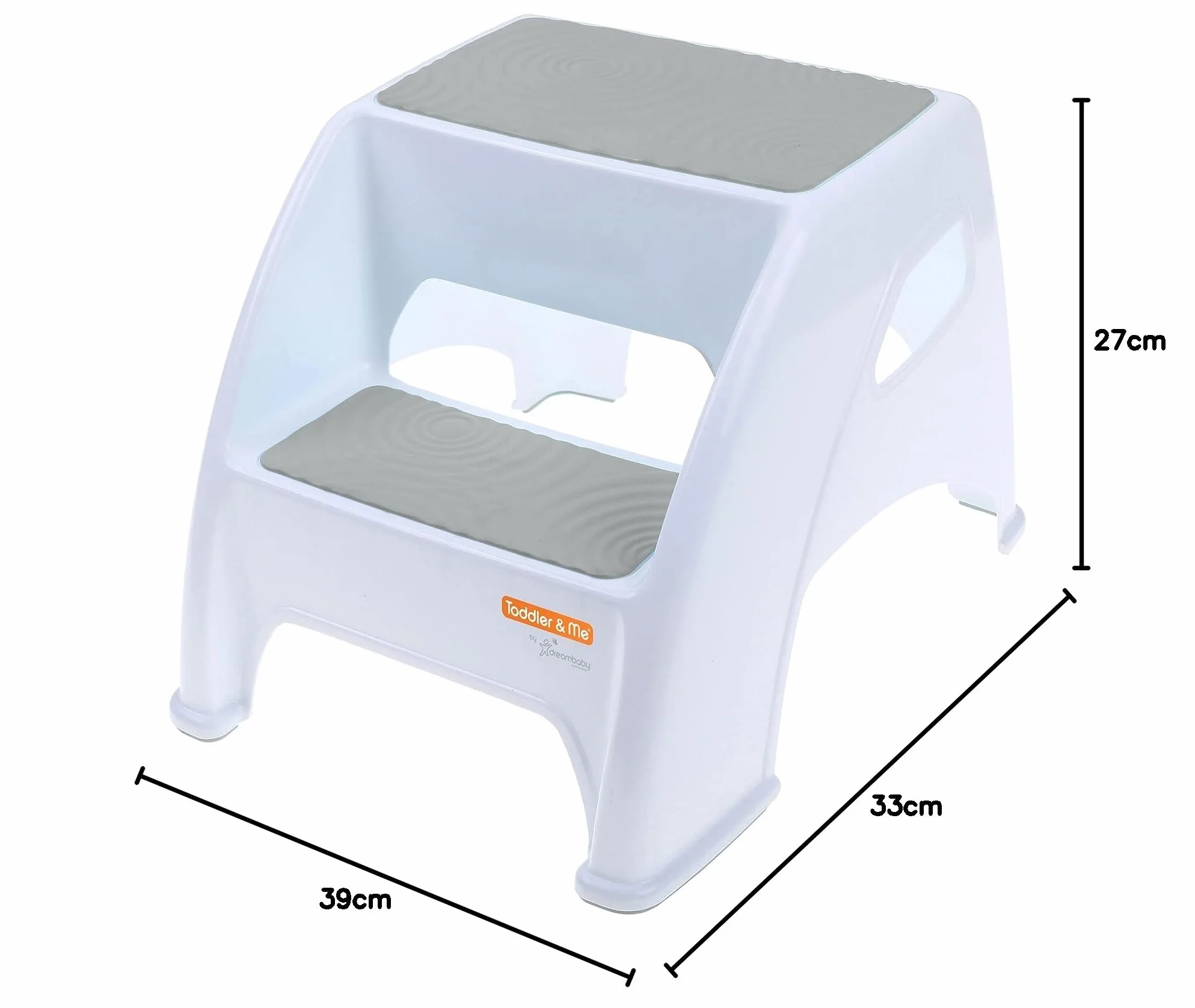 Dreambaby Toddler & Me Stołek 2 Up, taboret do nauki toalety, nośność 135 kg