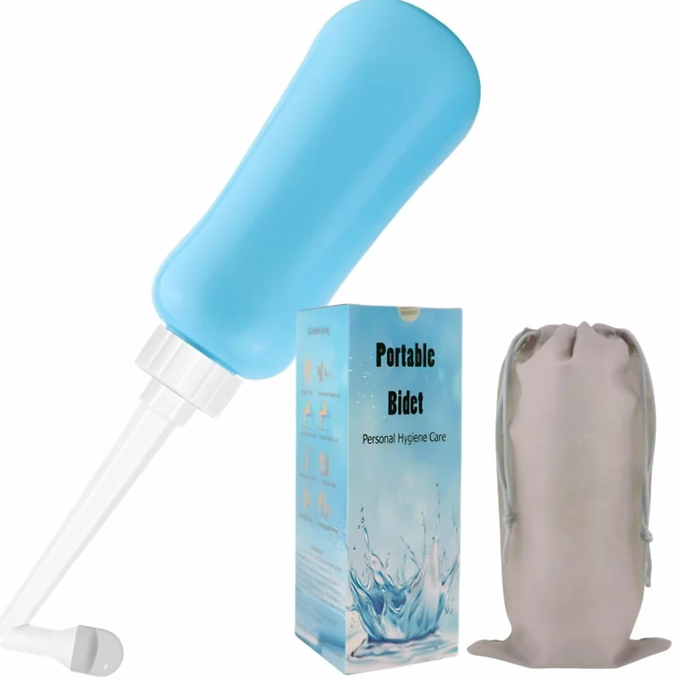 Voarge Portable Purifying Spray Bottle, 450 ml, delikatnie oczyszcza części ciała i poprawia komfort po porodzie, dzięki czemu jest idealnym sprayem oczyszczającym w podróży