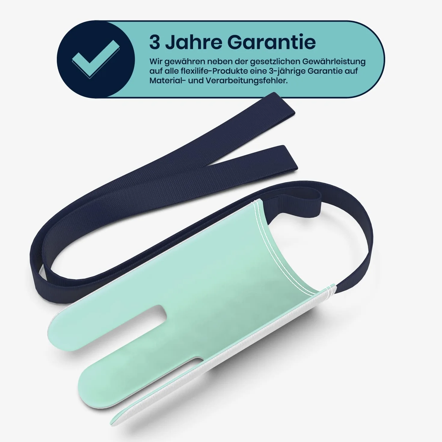 flexilife - Pomoc w zakładaniu skarpet - wysokiej jakości pomoc w zakładaniu skarpet po operacji biodra - Pomoc w zakładaniu skarpet dla seniorów, kobiet w ciąży i osób niepełnosprawnych - system