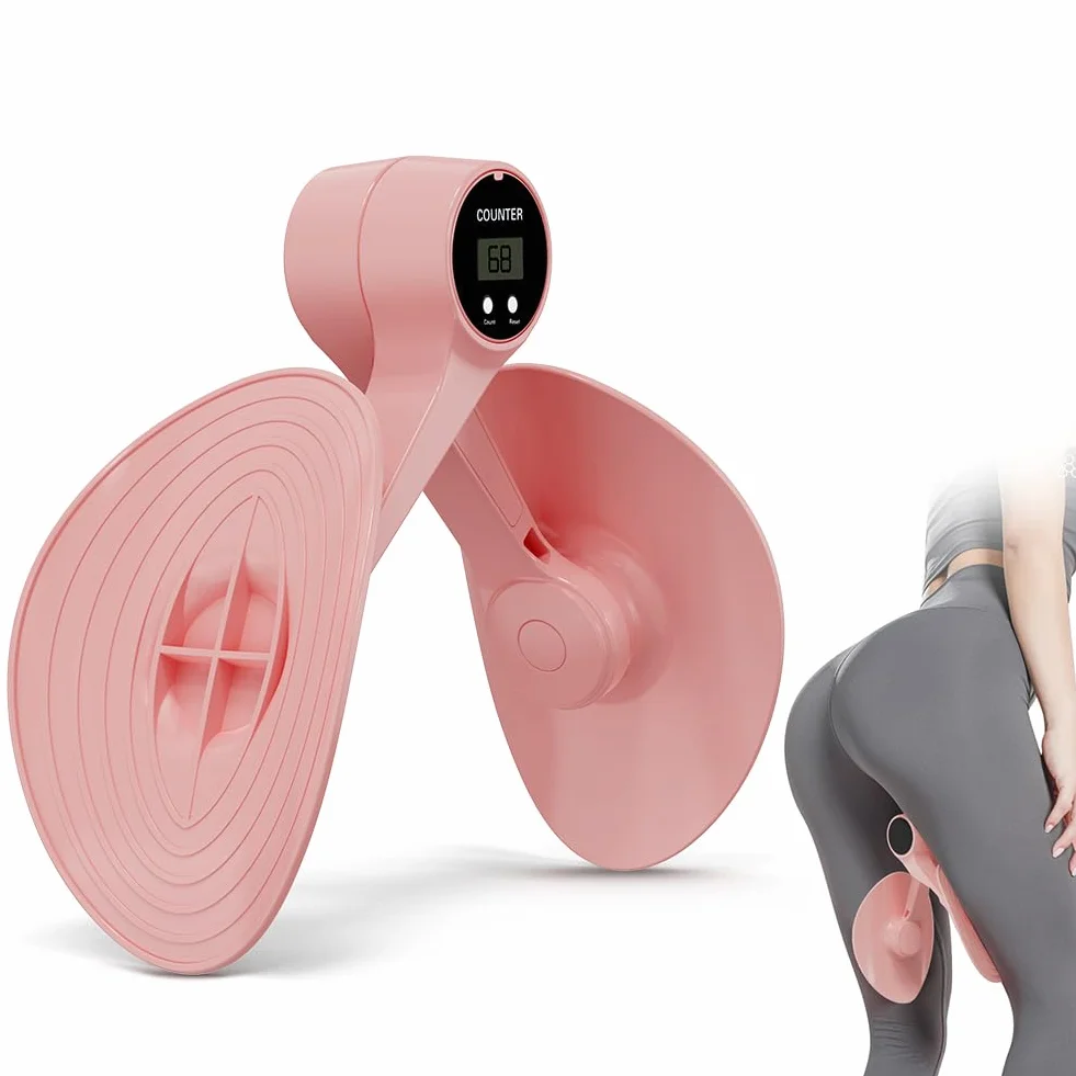 Flintronic Trenażer ud, bioder, trener dna miednicy dla kobiet i mężczyzn, trening dna miednicy, do domu, na siłownię, jogę