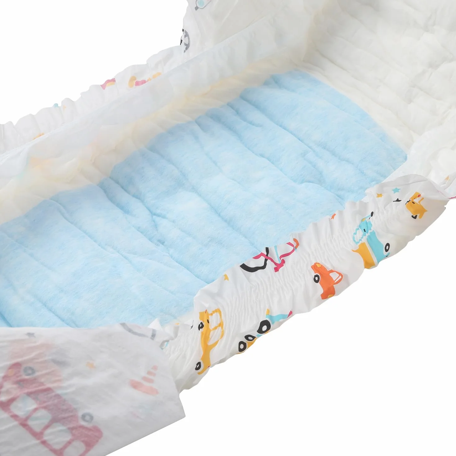 Pieluchy dla dorosłych CutiePlusU Opakowanie 10 szt. Wkłady nietrzymania moczu z zapięciami bocznymi Maksymalna chłonność na noc Busy Driver L 94-119CM