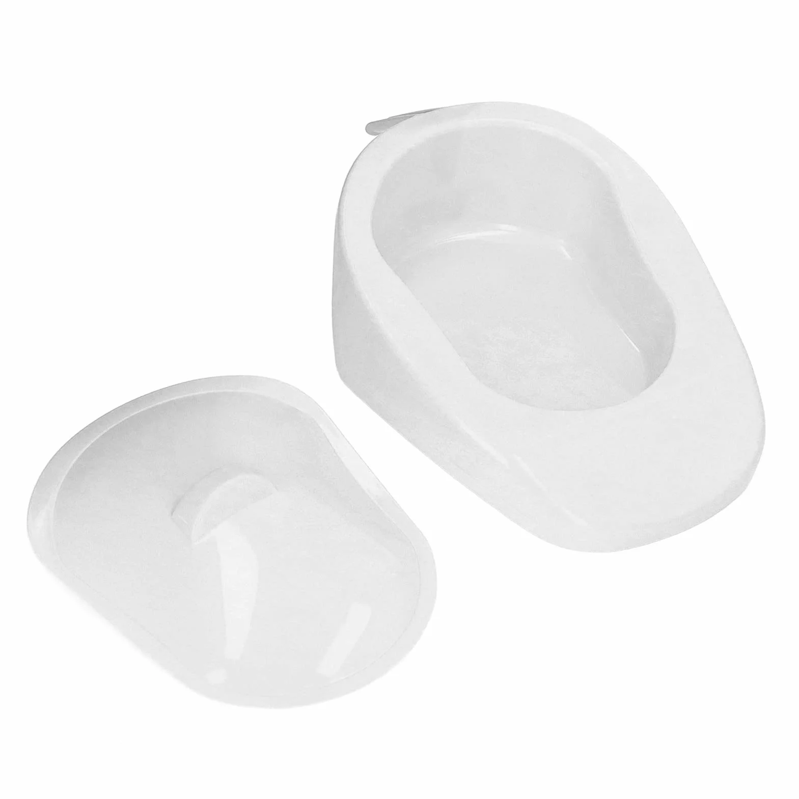 Przenośny Basen Plastikowy Wysokiej Wytrzymałości z Uchwytem na Pokrywę, Łatwy Montaż i Szybkie Czyszczenie, Idealny dla Domu Ogrodu Biały