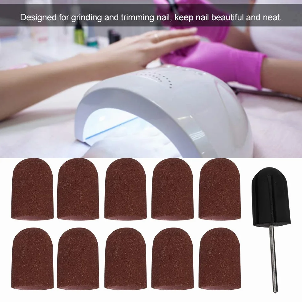 10 pcs Obcinacz do kalusa Pielęgnacja stóp, Elektryczna wiertarka do paznokci Akcesoria do maszyn do pedicure, Obcinacz do kalusa Super gruby Pedicure