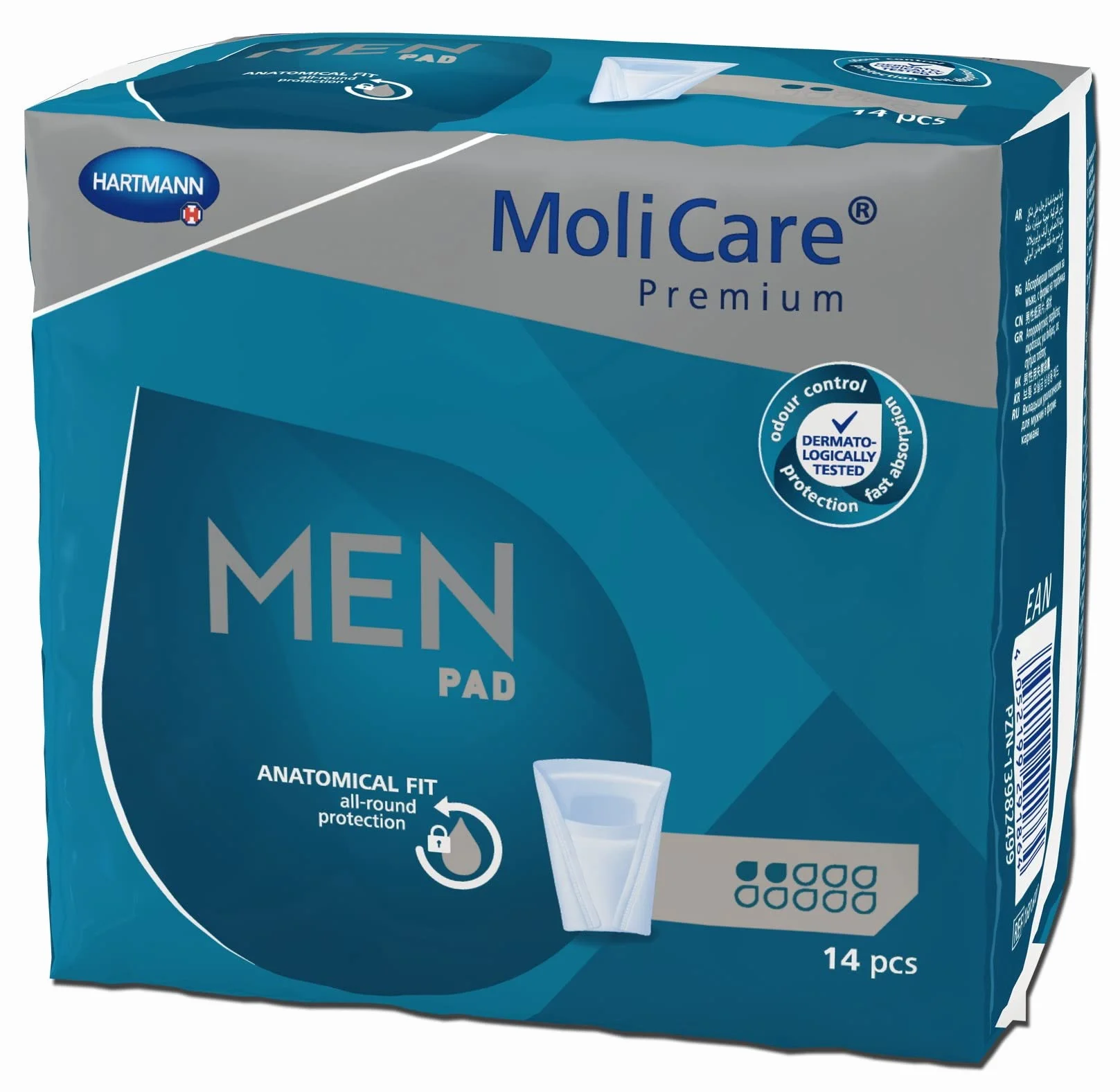 Molicare Premium Men Wkładka do Inkontynencji, 14 sztuk