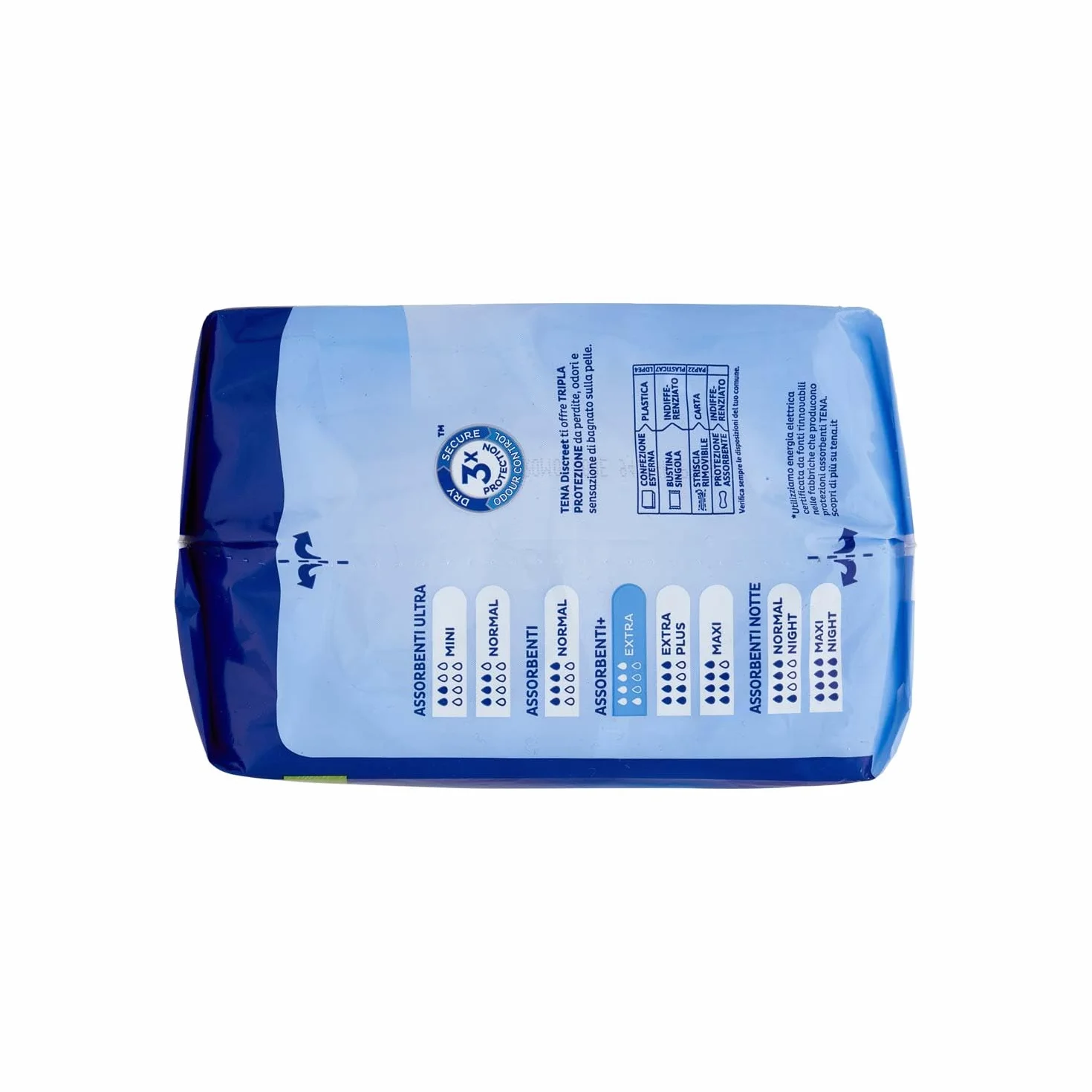 Dyskretny Tena Absorbentowa Extra 10 Sztuk, 10szt
