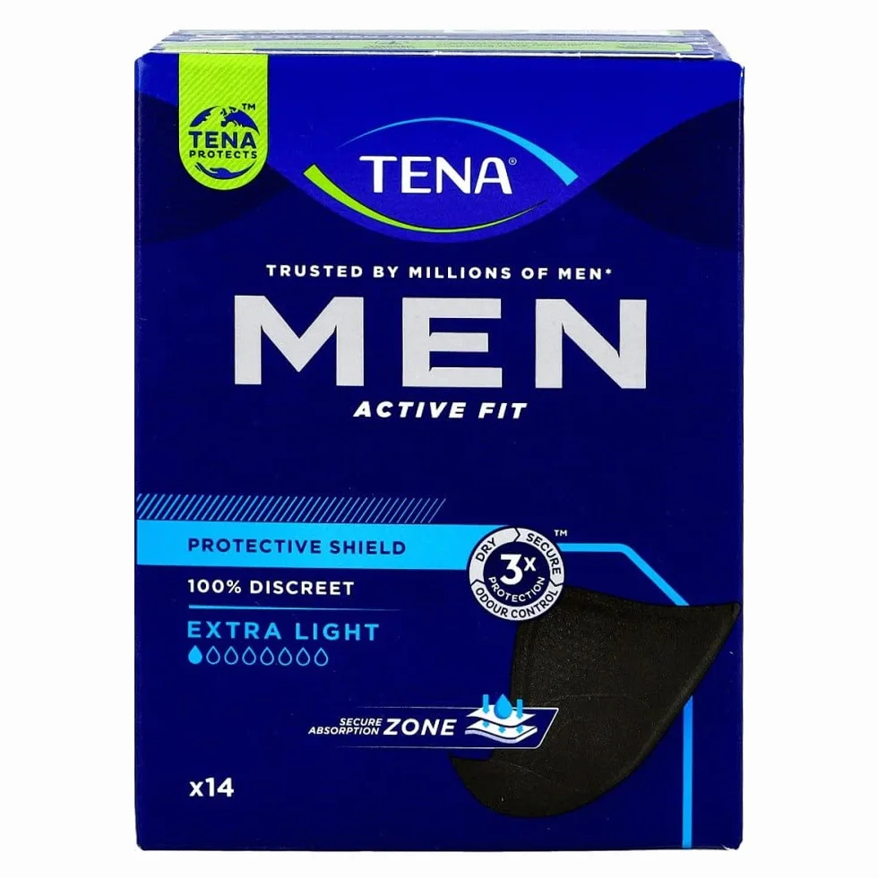 TENA MEN extra light wkładki 14 szt