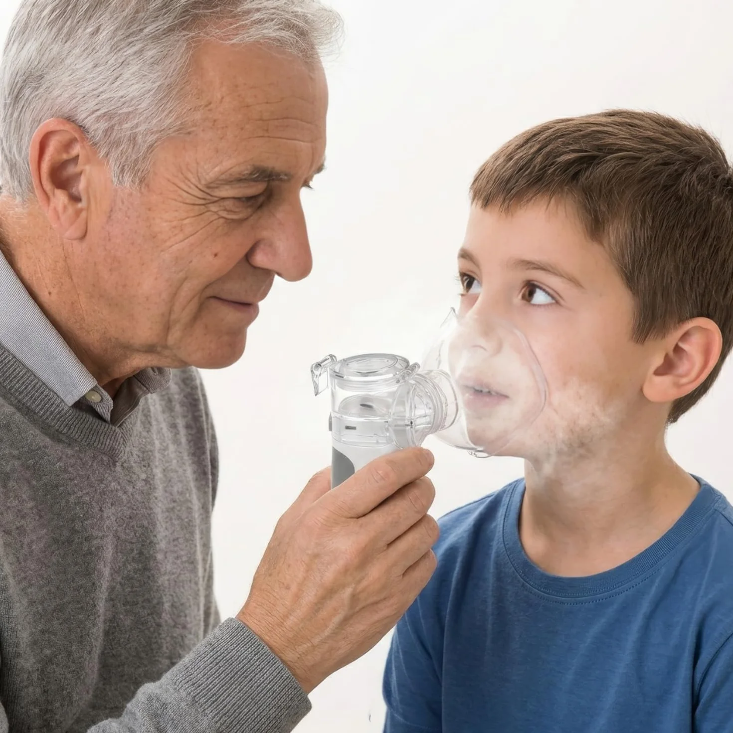 Promedix PR-835 Przenośny Podręczny Bezprzewodowy Inhalator Nebulizator Zestaw Maski
