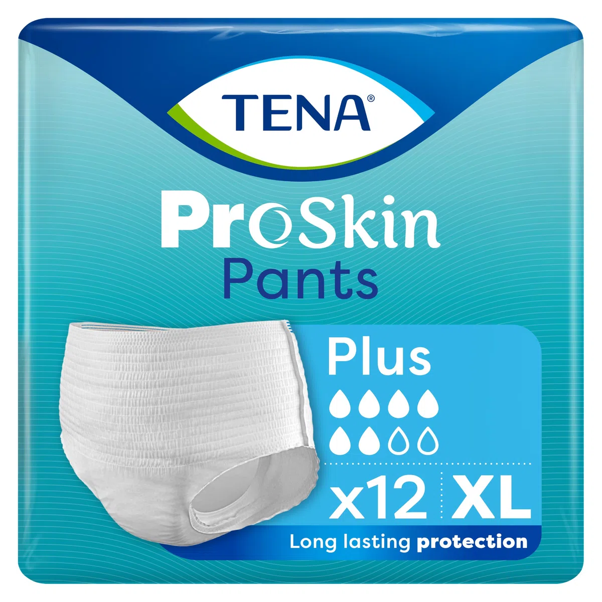 Tena Pants Plus Proskin Ochrona dla nietrzymania moczu XL 12 sztuk