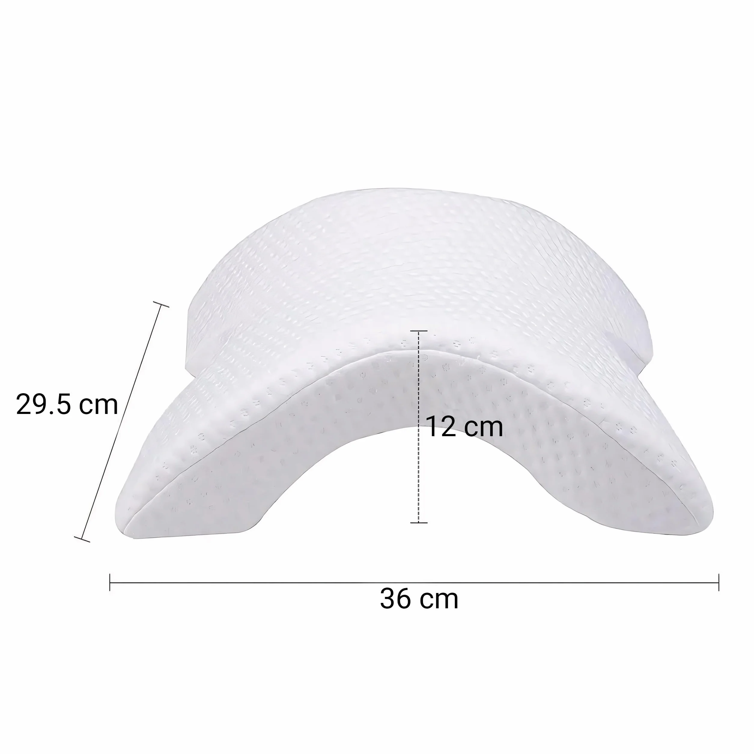 Retoo Poduszka z pianki z pamięcią kształtu, poduszka do spania na boku, pianka, ergonomiczna poduszka pod kark, zdrowa, pielęgnacja, poduszka piankowa, poduszka podróżna, nie odrętwiała