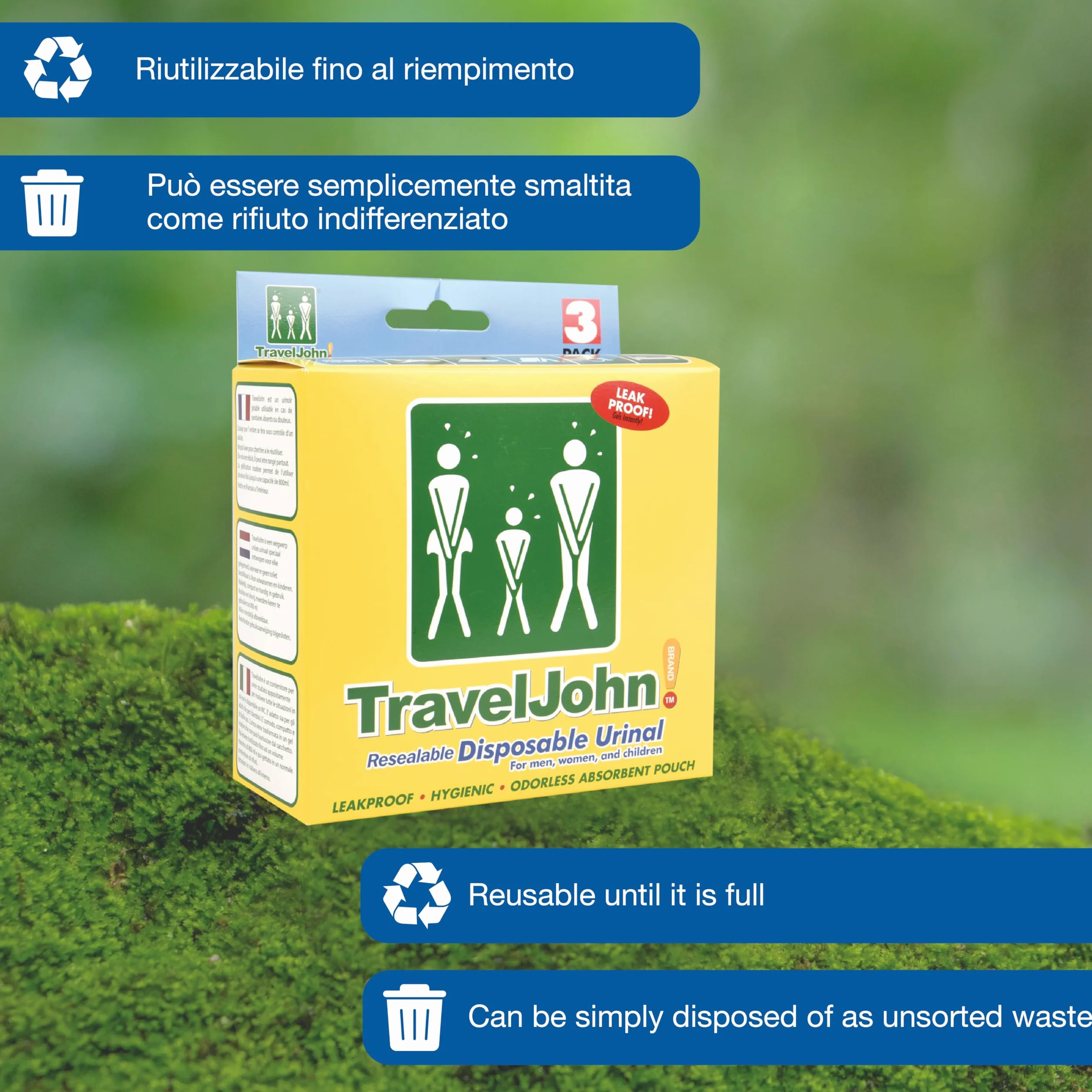 Care Plus Travel Jhon jednorazowy