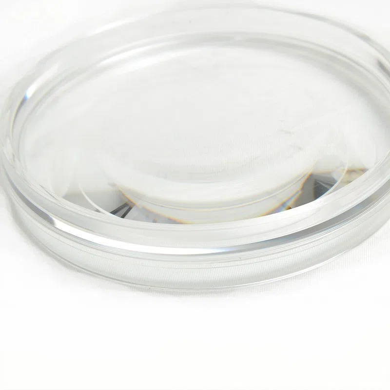 Eschenbach 2612407 - Reading magnifier with additional lens in handle, Excellent orientation on reading material due to transparent frame, Dimensions Lens: Ø 45 mm, Magnification: 3,25x, Dioptre: 9